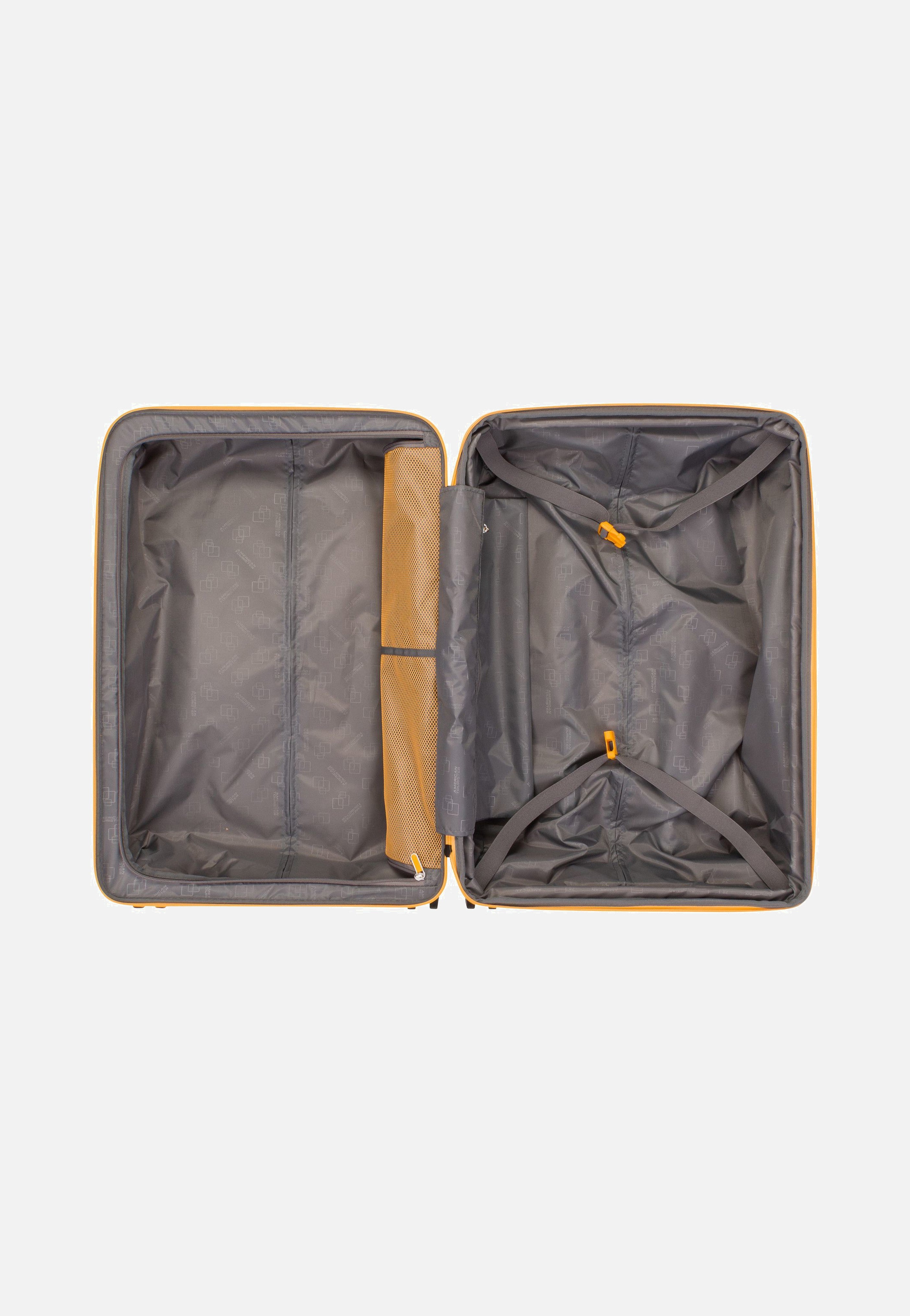 American Tourister Dashpop Spinner 67 EXP Golden Yellow Koffer