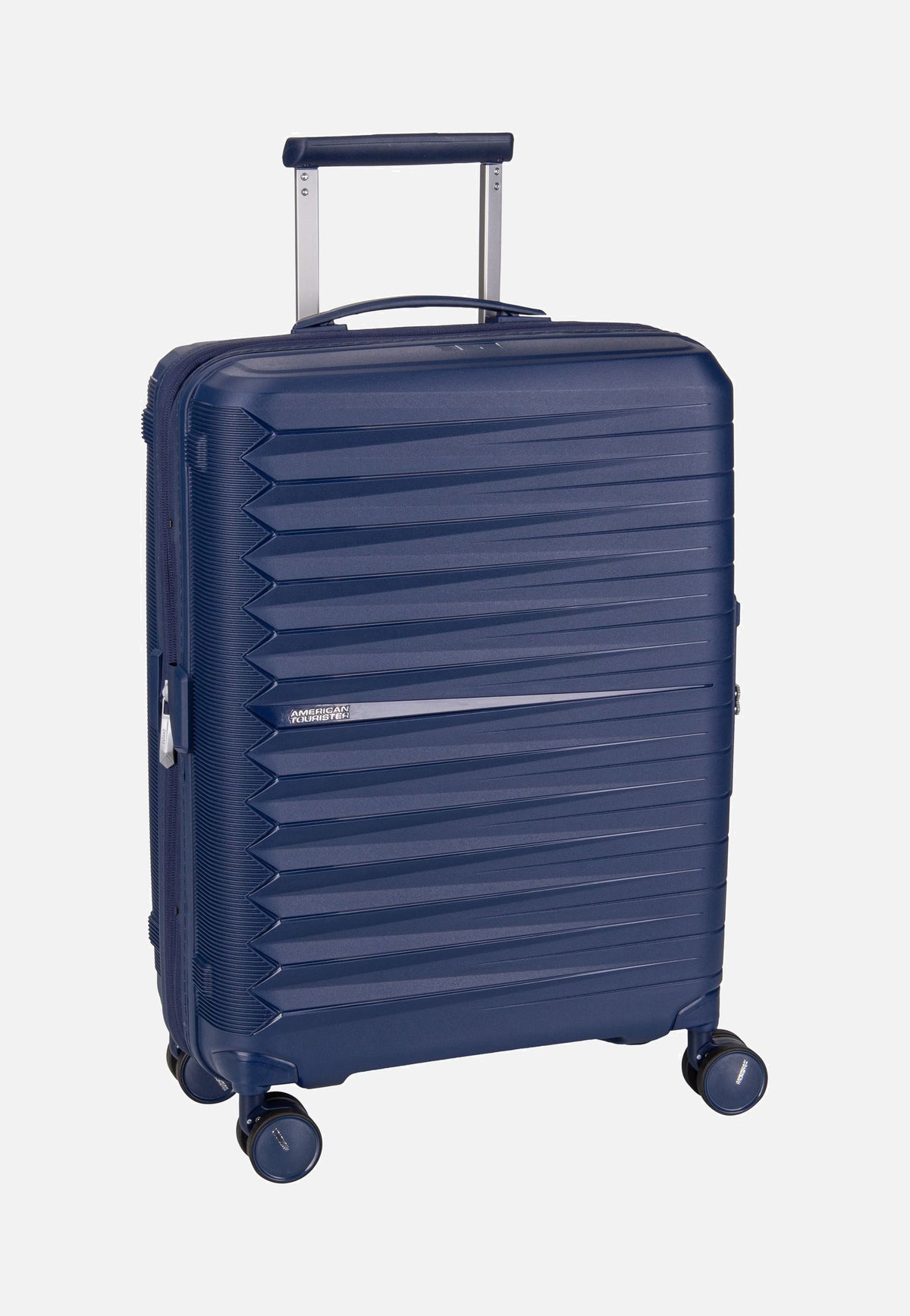 American Tourister Fastforward Spinner 55 Navy Blue Koffer