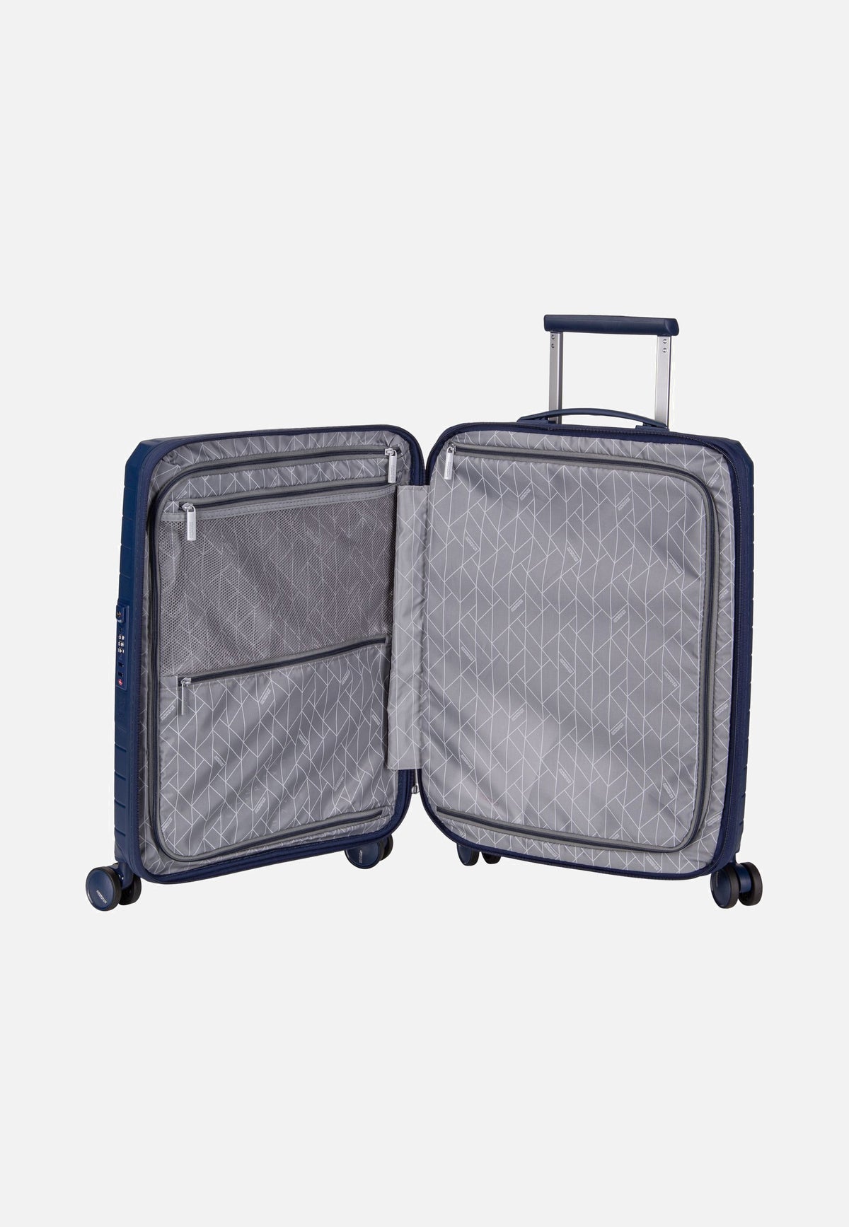 American Tourister Fastforward Spinner 55 Navy Blue Koffer