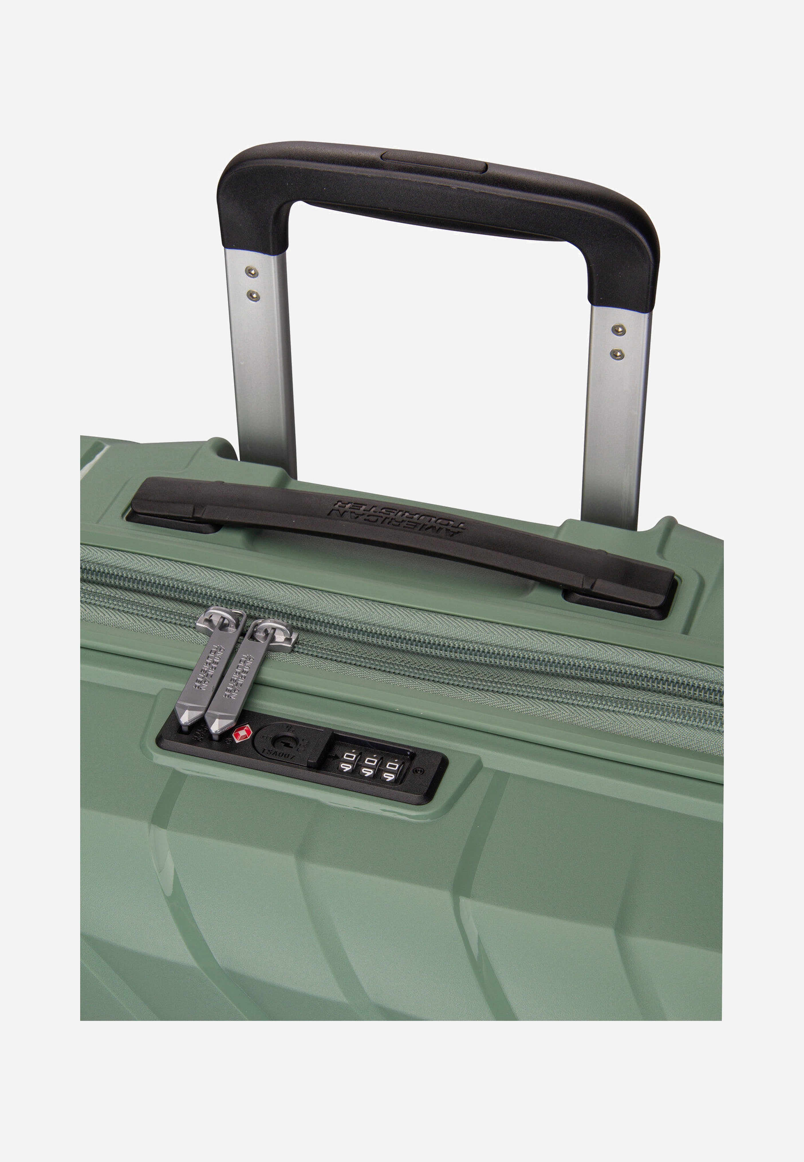 American Tourister Flytwist Spinner 67 Botanic Green Koffer