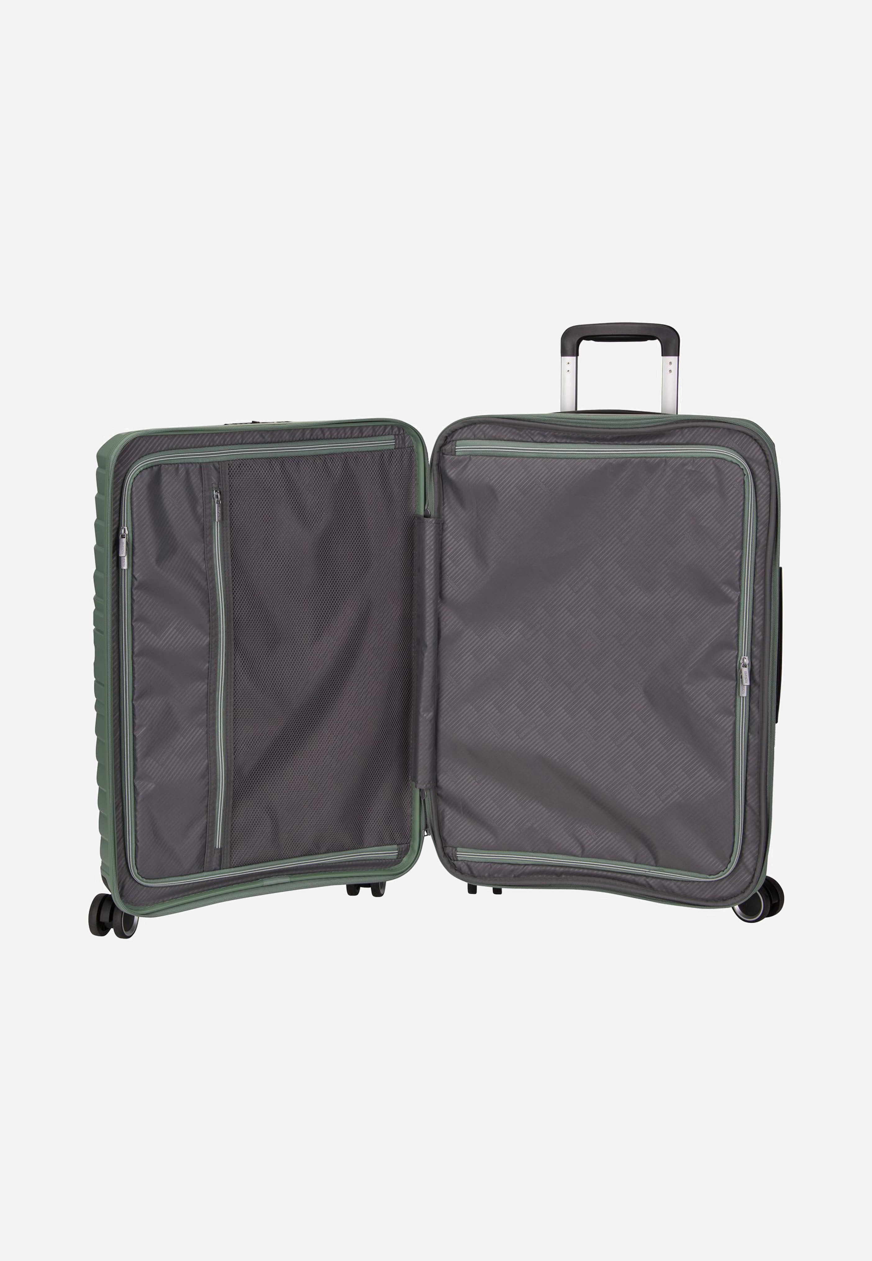American Tourister Flytwist Spinner 67 Botanic Green Koffer