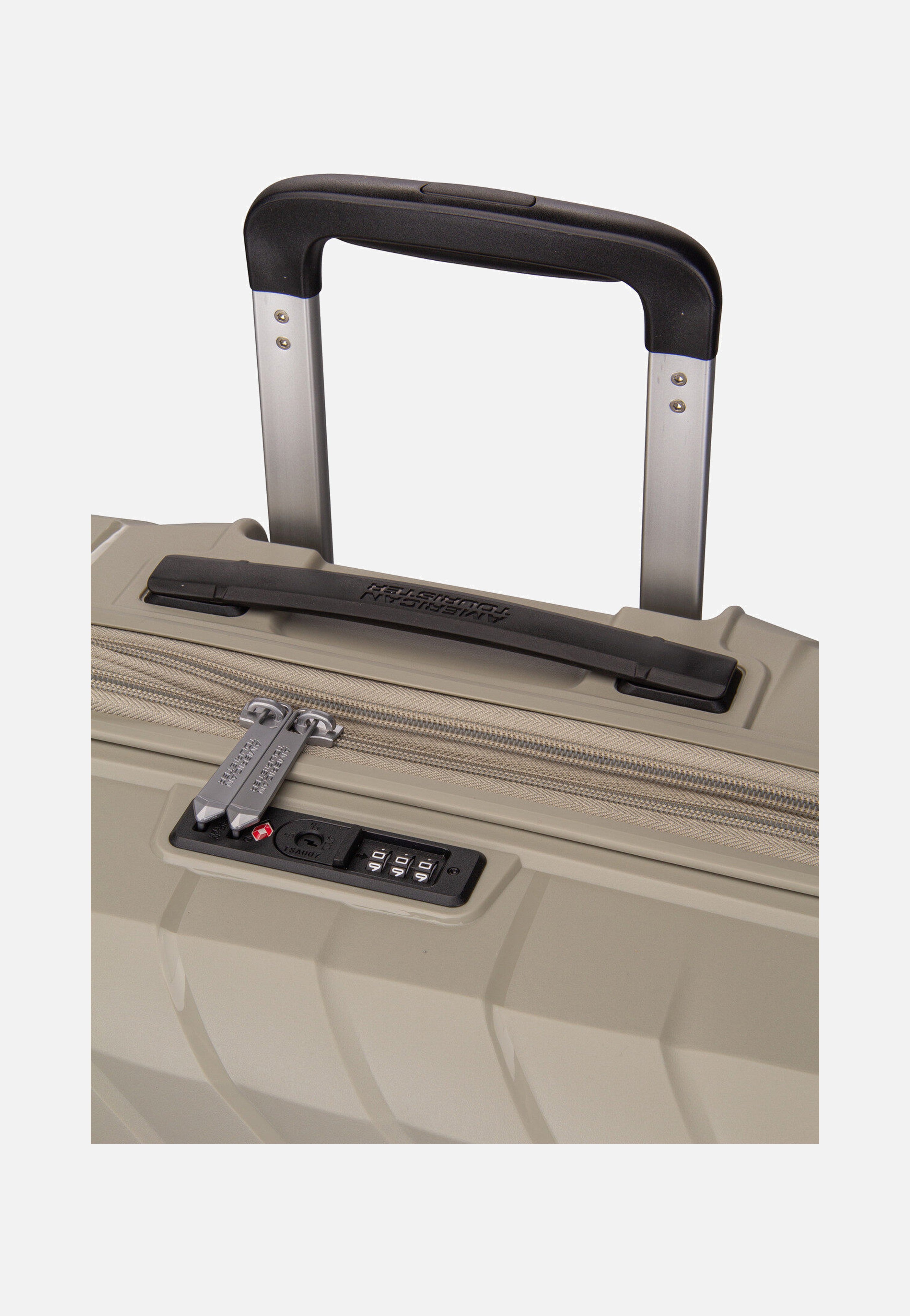 American Tourister Flytwist Spinner 67 Sandstone Koffer