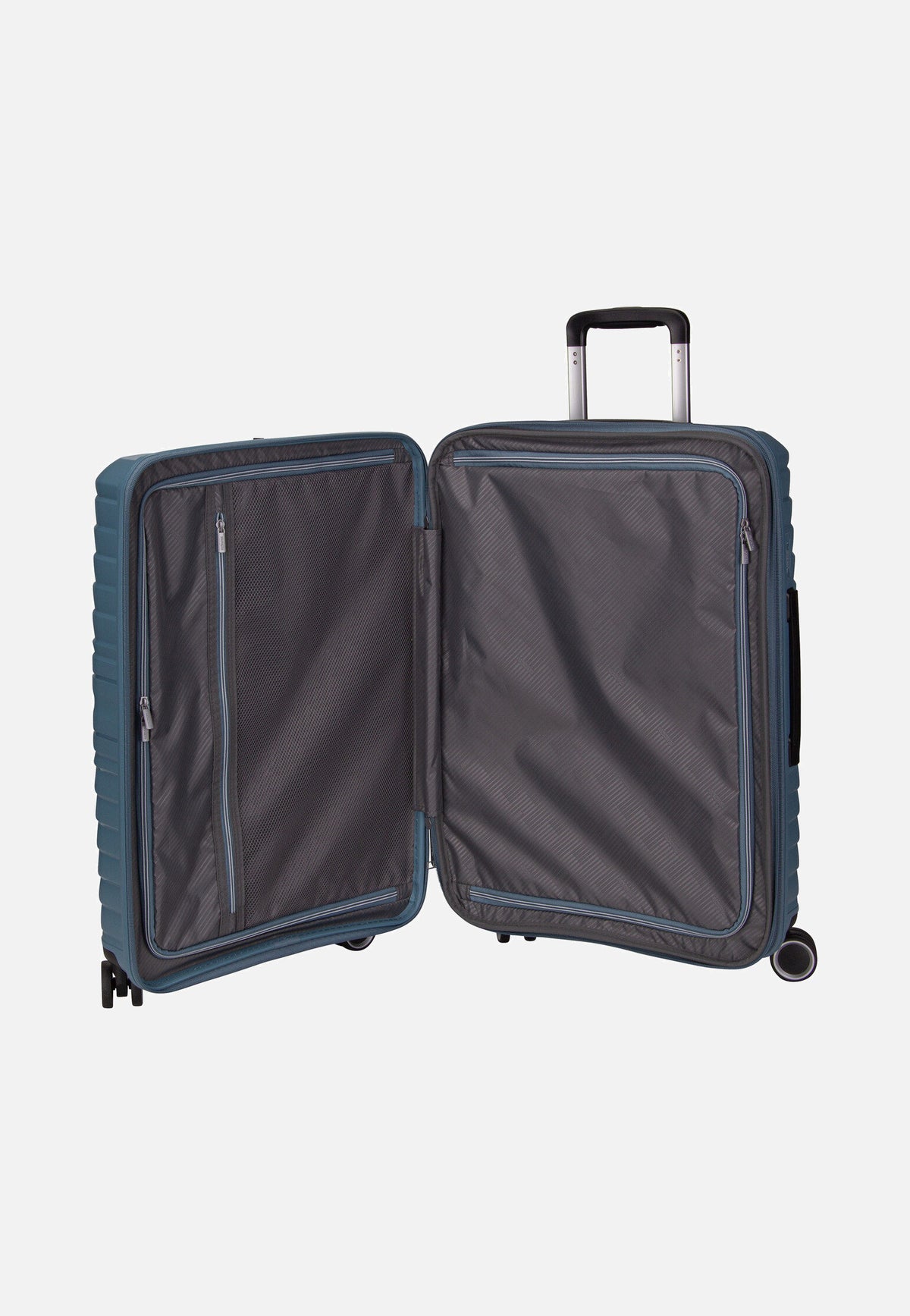 American Tourister Flytwist Spinner 67 Storm Blue Koffer