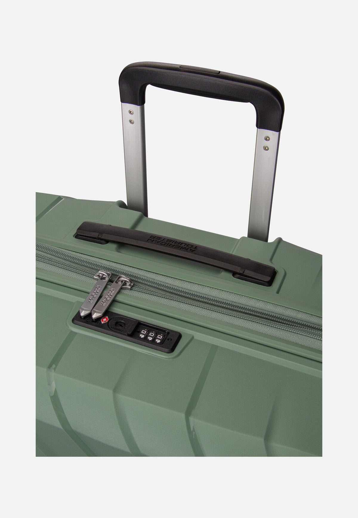 American Tourister Flytwist Spinner 77 Botanic Green Koffer