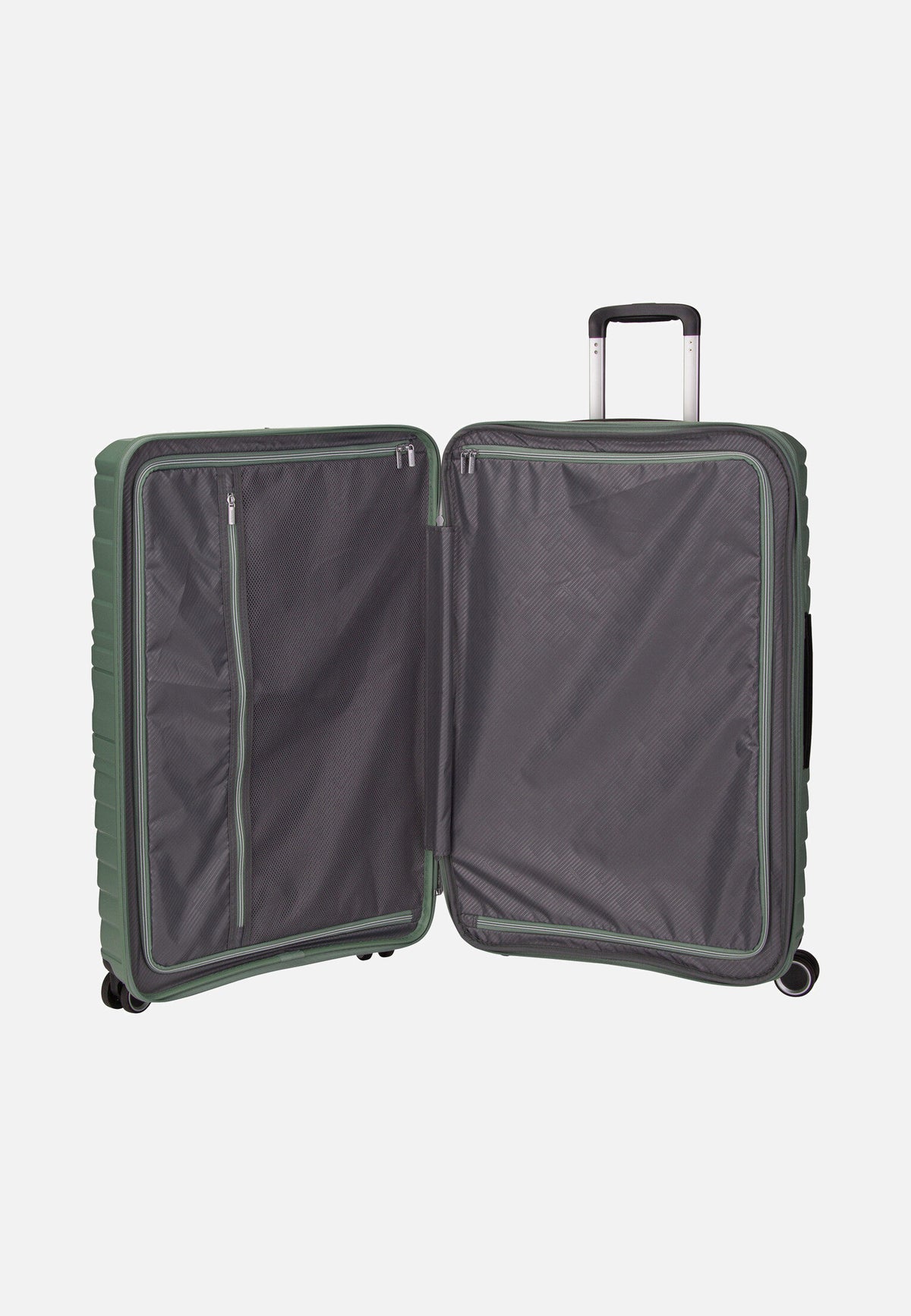 American Tourister Flytwist Spinner 77 Botanic Green Koffer