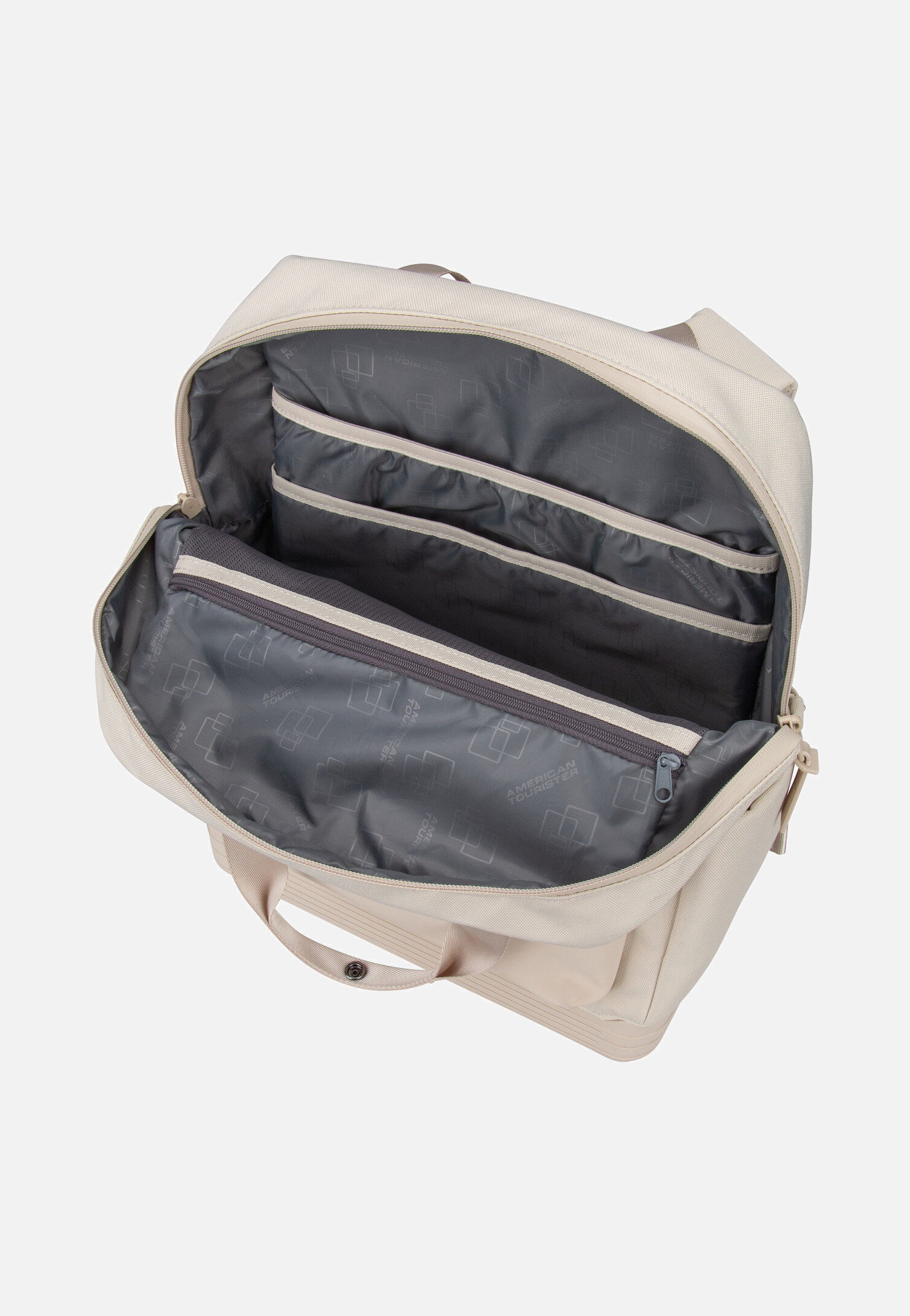 American Tourister Soulpack Business BP Tote 15.0 Beige Rucksack