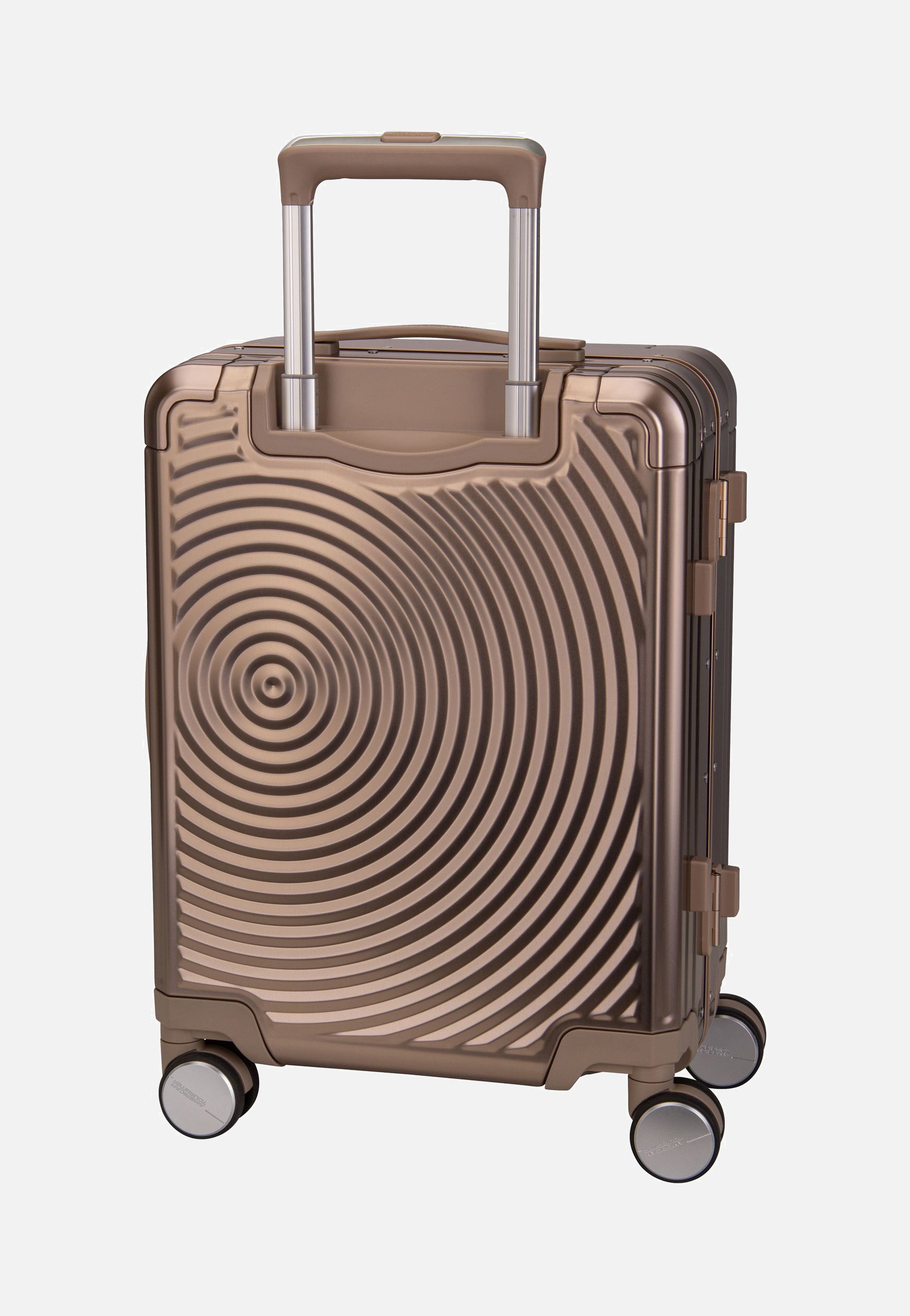 American Tourister Soundbox Alu Spinner 55 Bronze Koffer