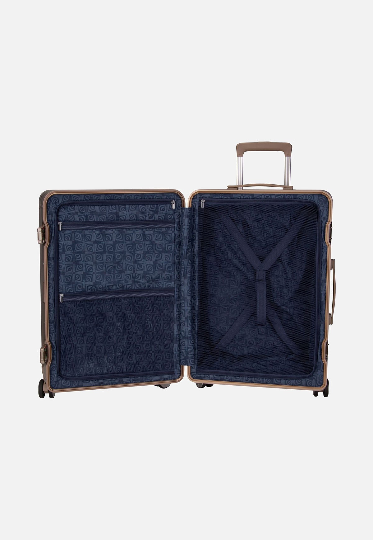 American Tourister Soundbox Alu Spinner 68 Bronze Koffer