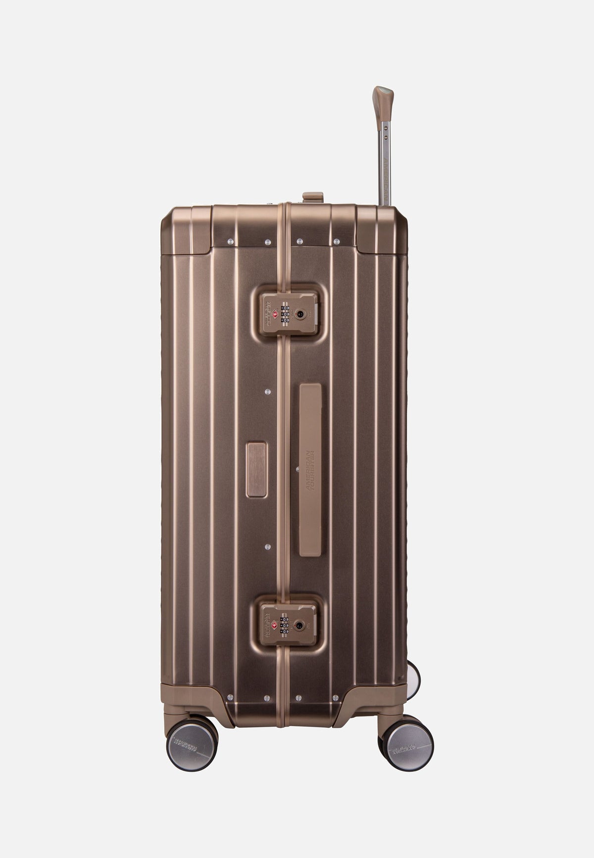 American Tourister Soundbox Alu Spinner 68 Bronze Koffer