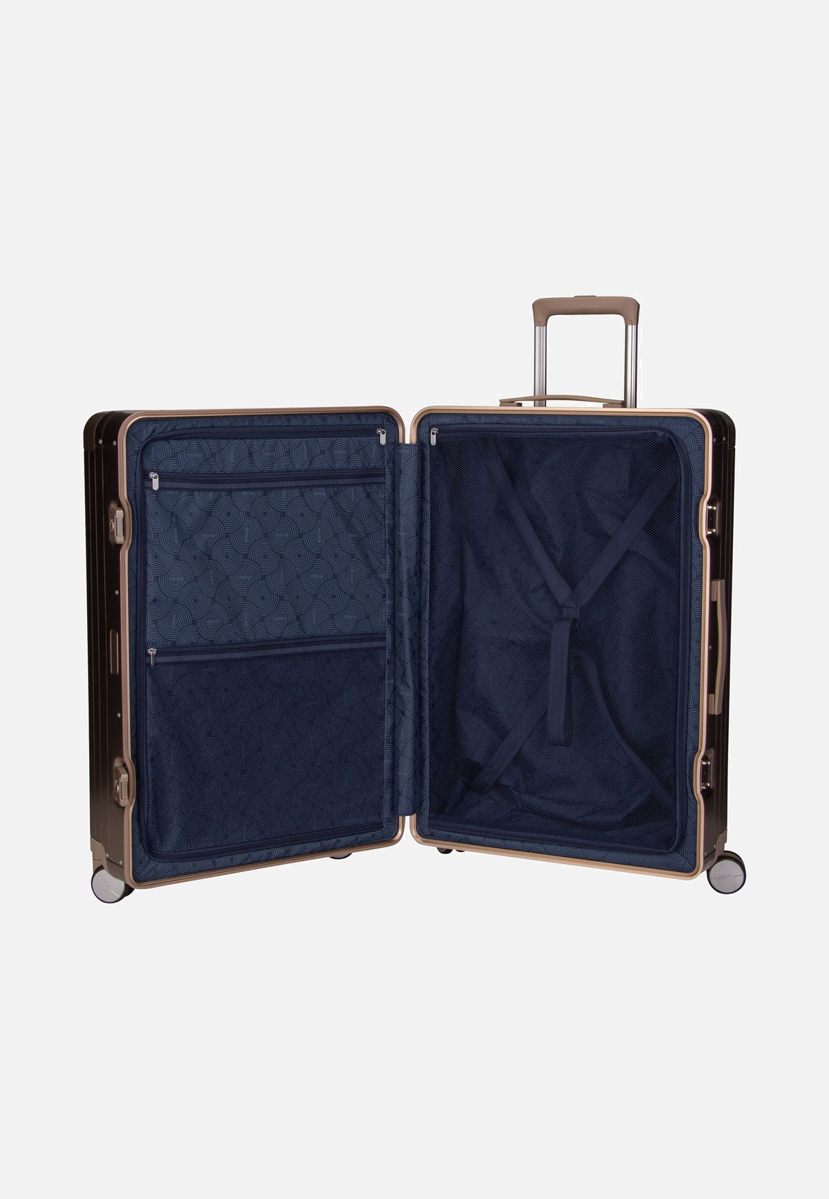 American Tourister Soundbox Alu Spinner 75 Bronze Koffer