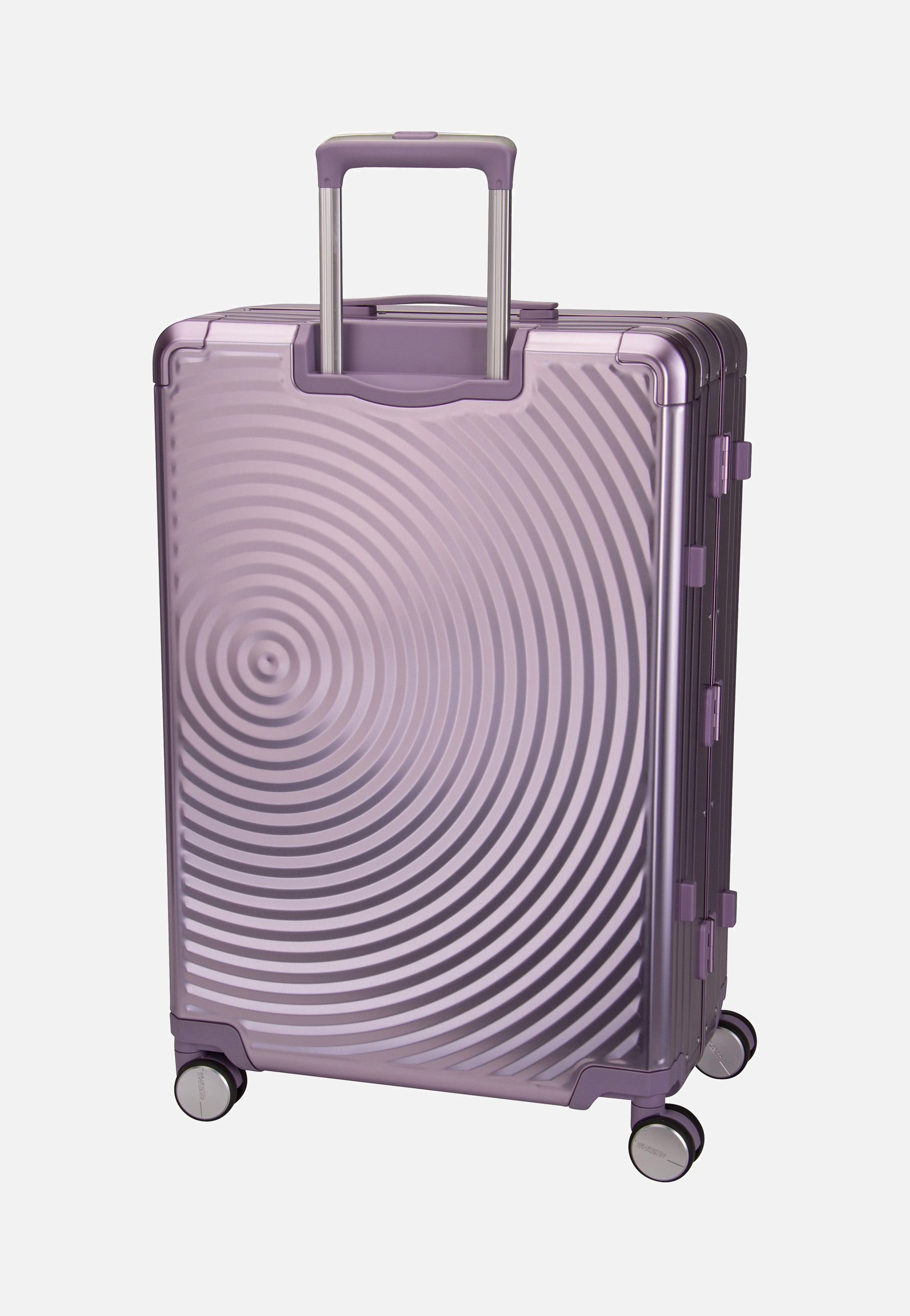 American Tourister Soundbox Alu Spinner 75 Stormy Lilac Koffer
