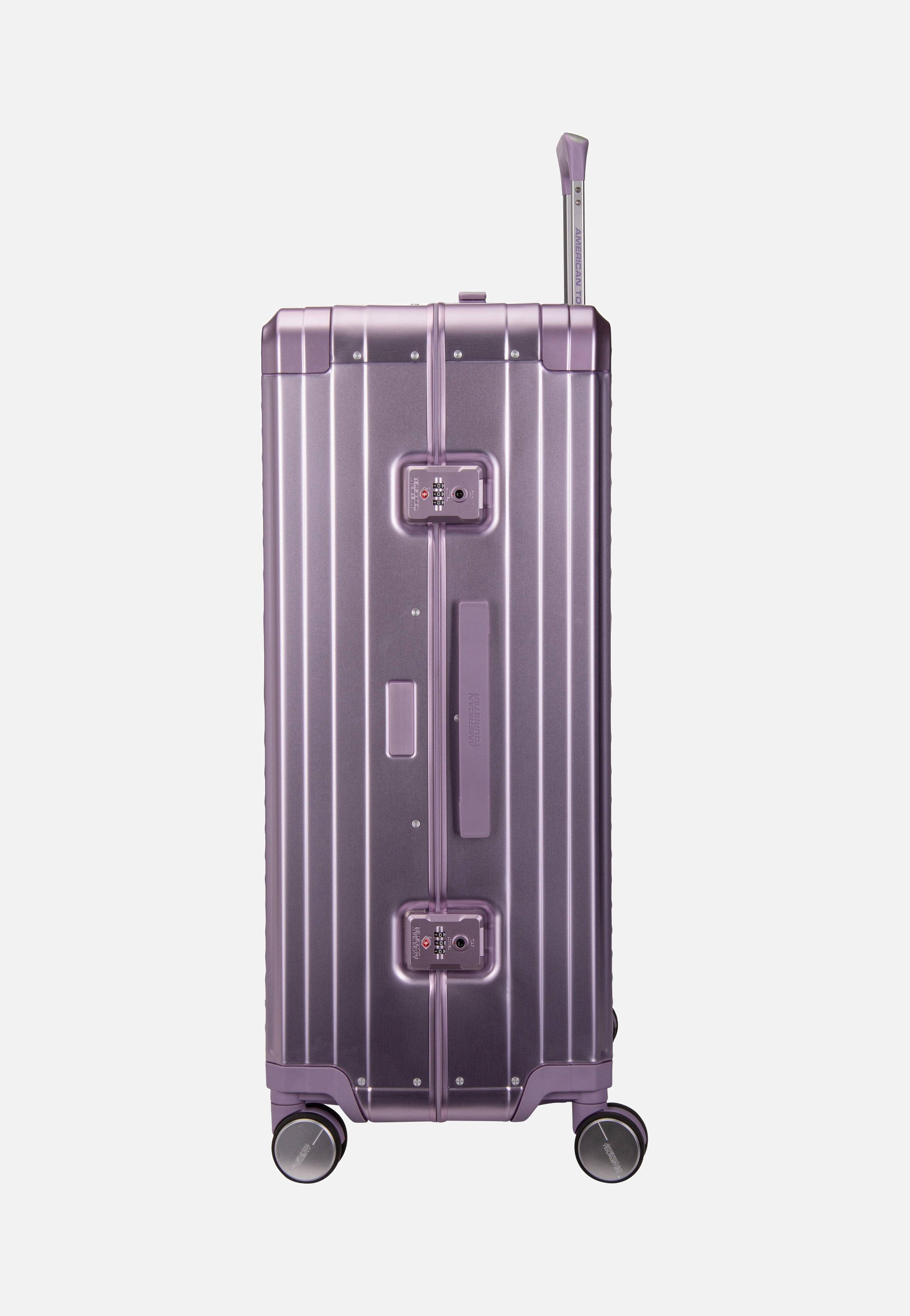 American Tourister Soundbox Alu Spinner 75 Stormy Lilac Koffer