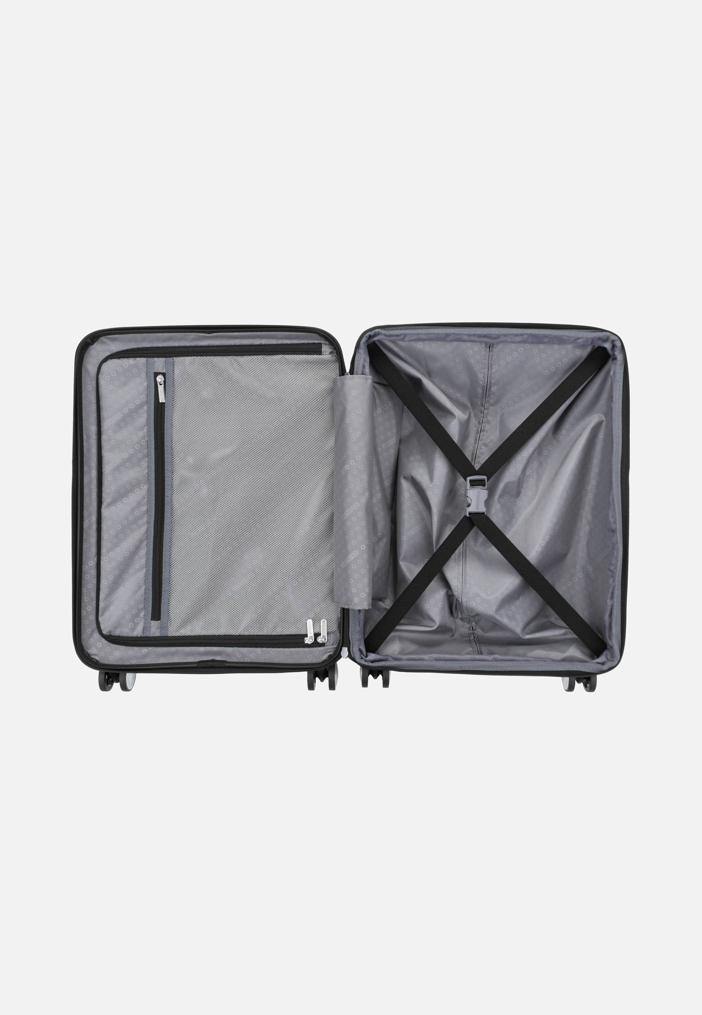 American Tourister SoundBox Spinner 55 EXP Bass Black Koffer