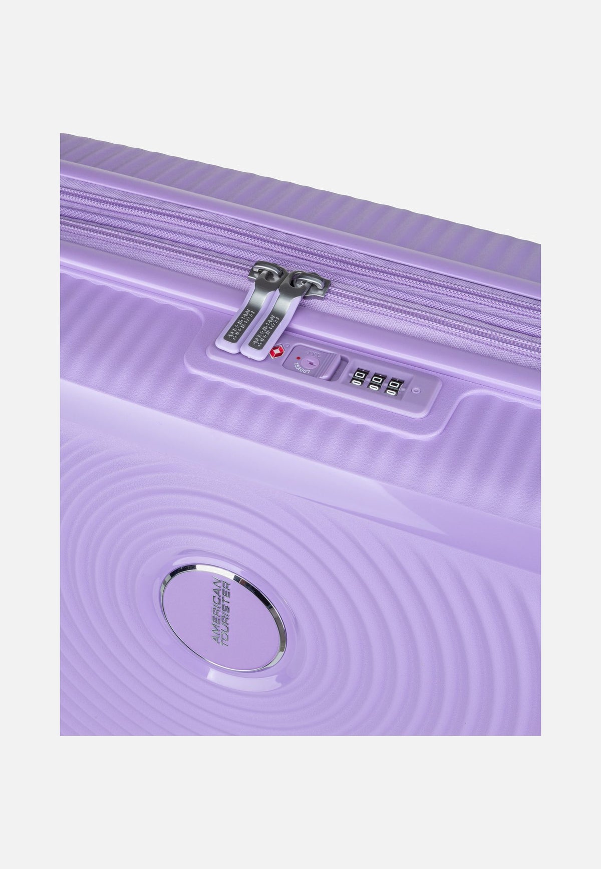 American Tourister SoundBox Spinner 55 EXP Lavender Koffer