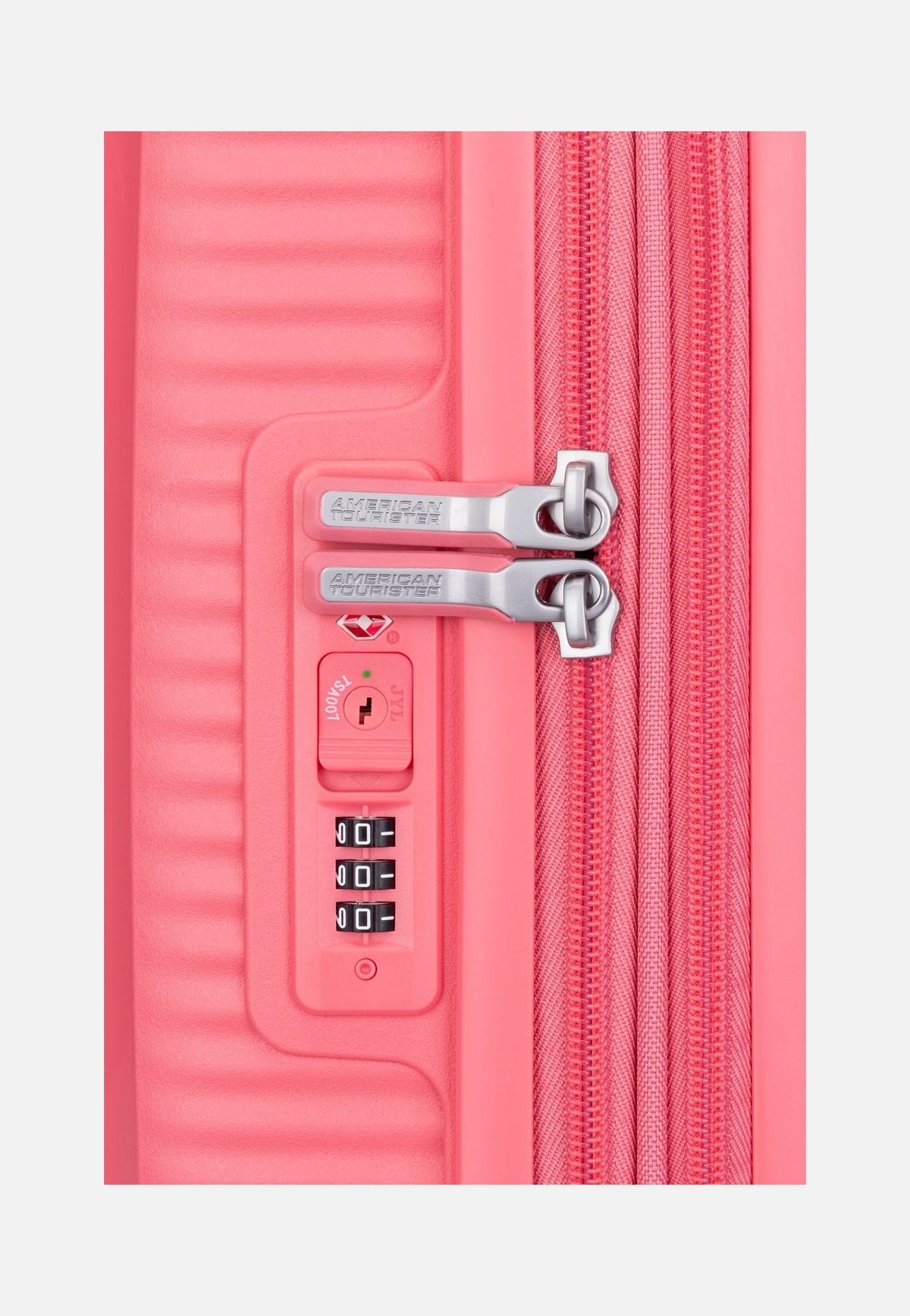 American Tourister SoundBox Spinner 55 EXP Sun Kissed Coral Koffer