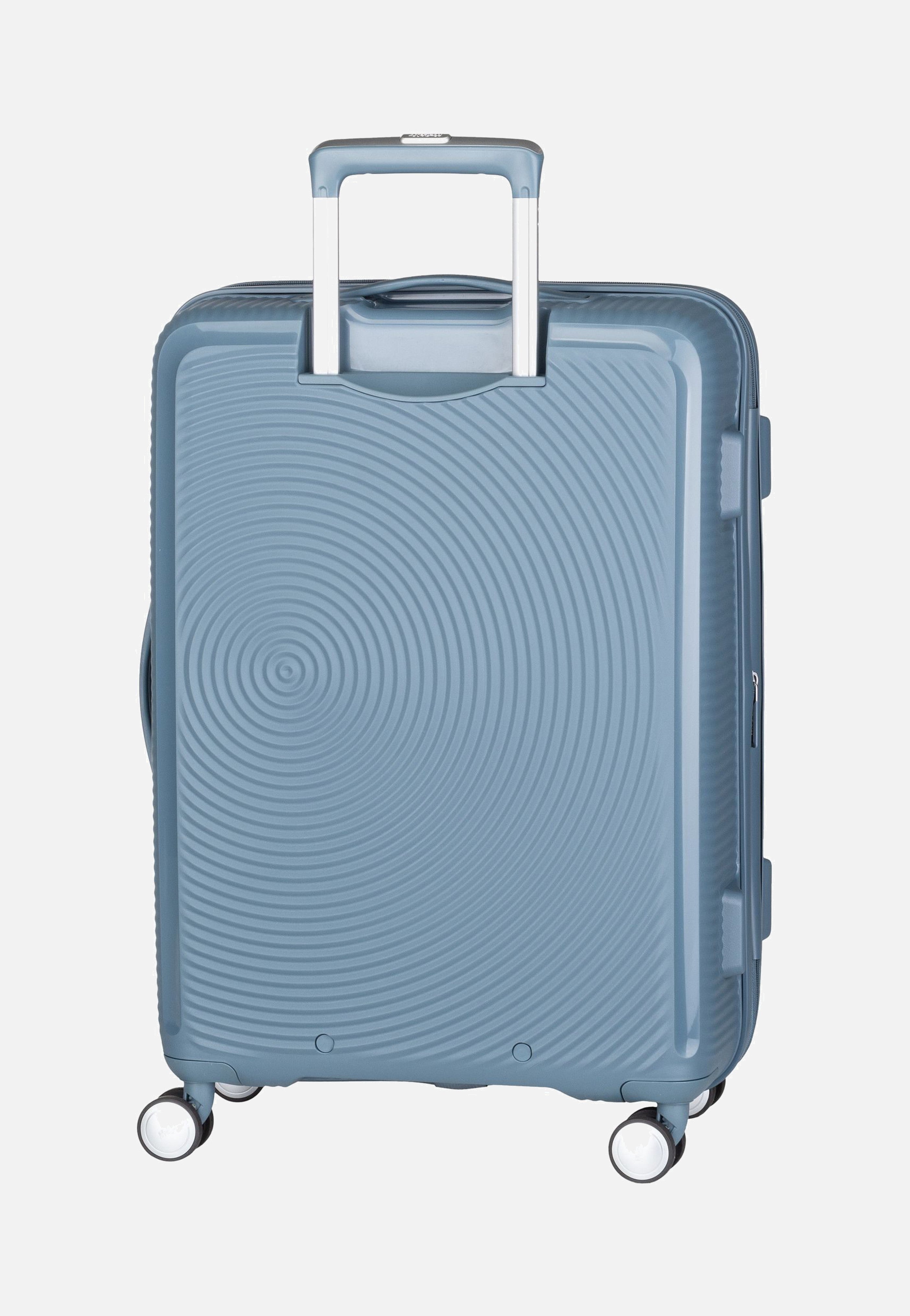 American Tourister SoundBox Spinner 67 EXP Stone Blue Koffer