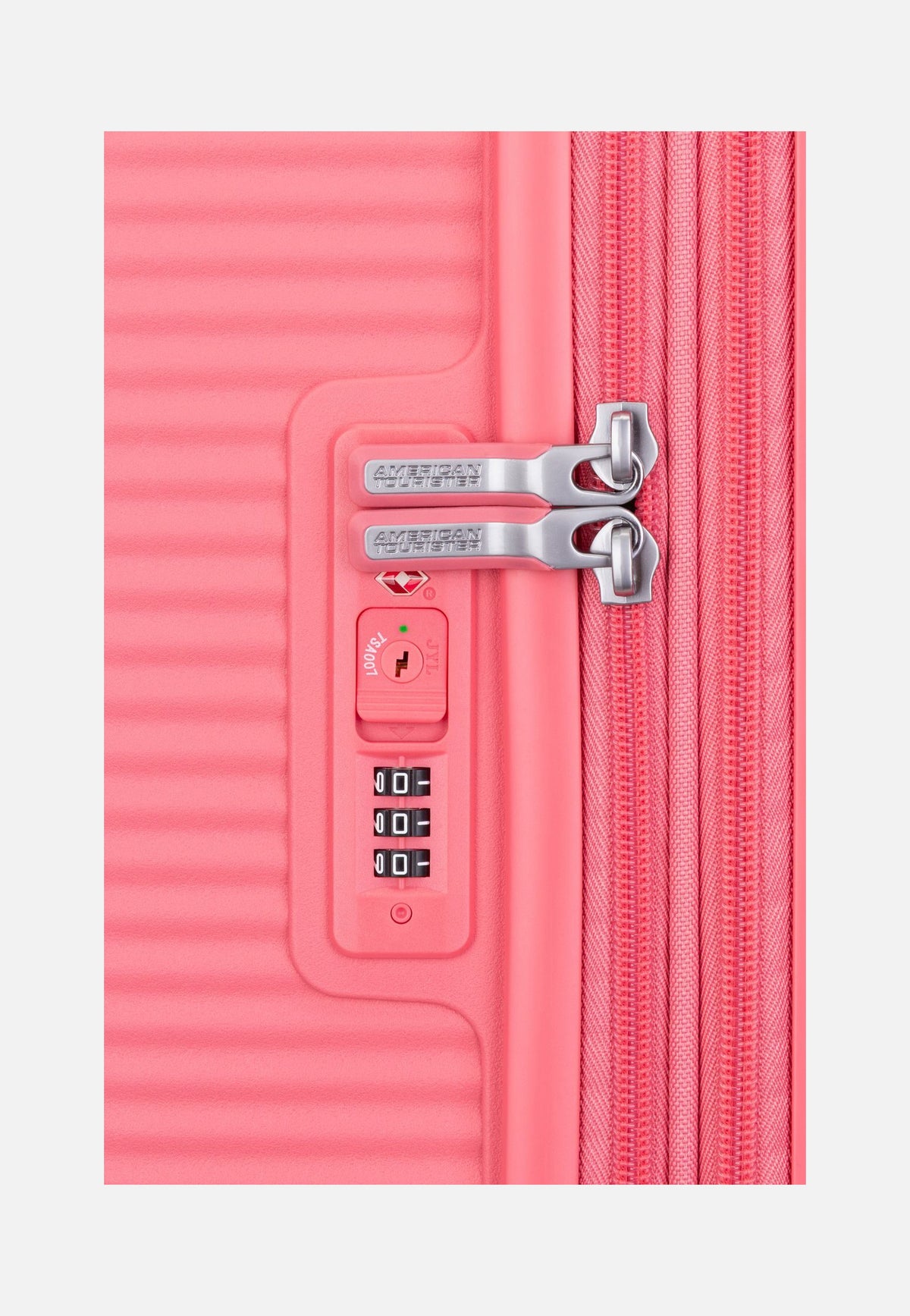 American Tourister SoundBox Spinner 67 EXP Sun Kissed Coral Koffer
