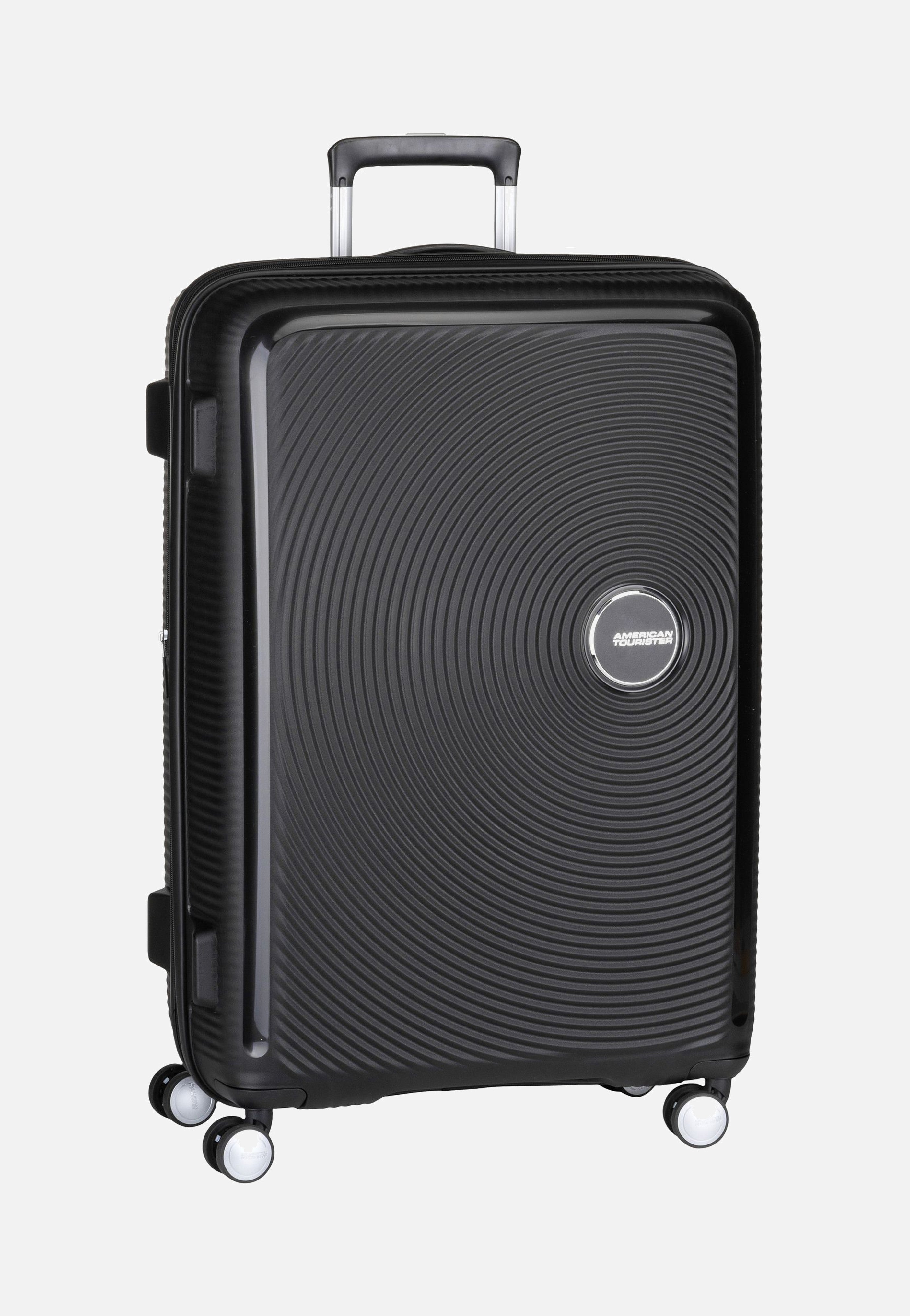 American Tourister SoundBox Spinner 77 EXP Bass Black Koffer