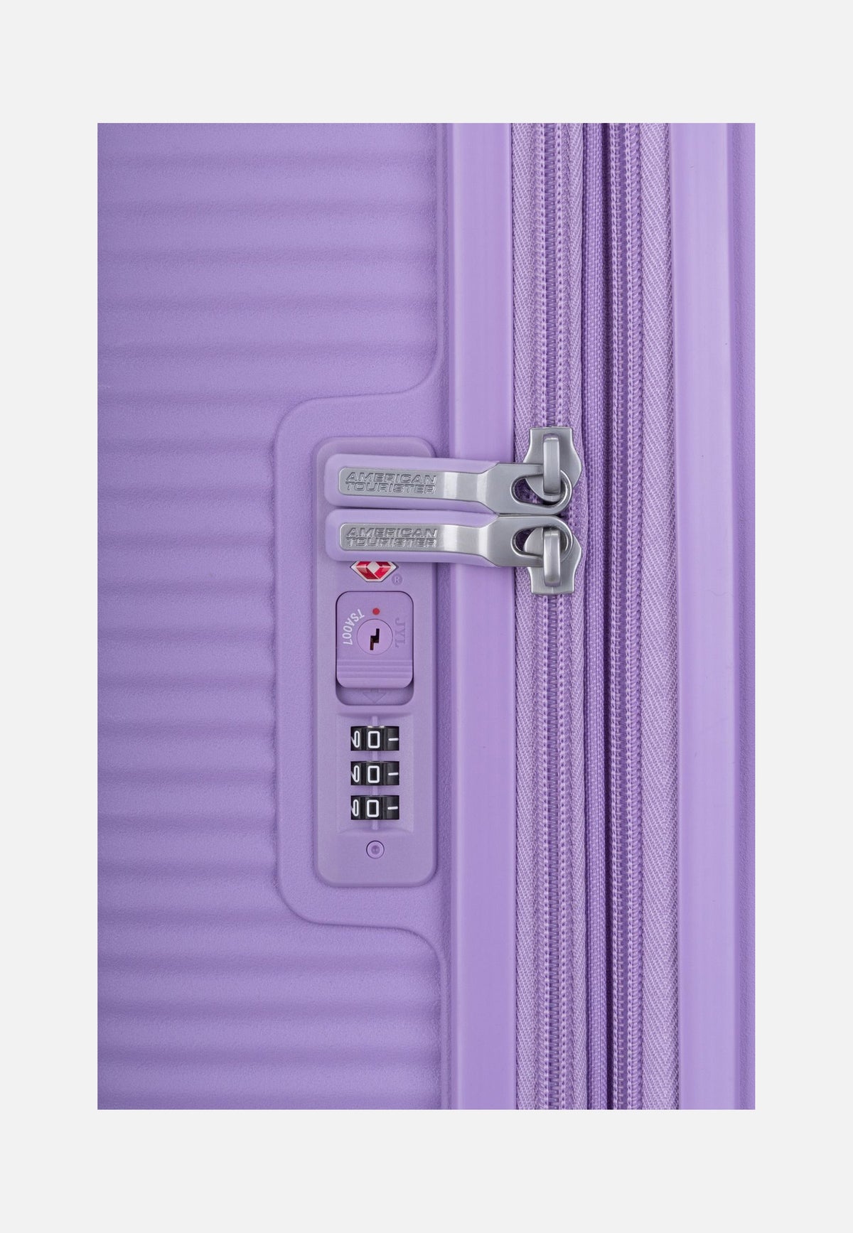 American Tourister SoundBox Spinner 77 EXP Lavender Koffer