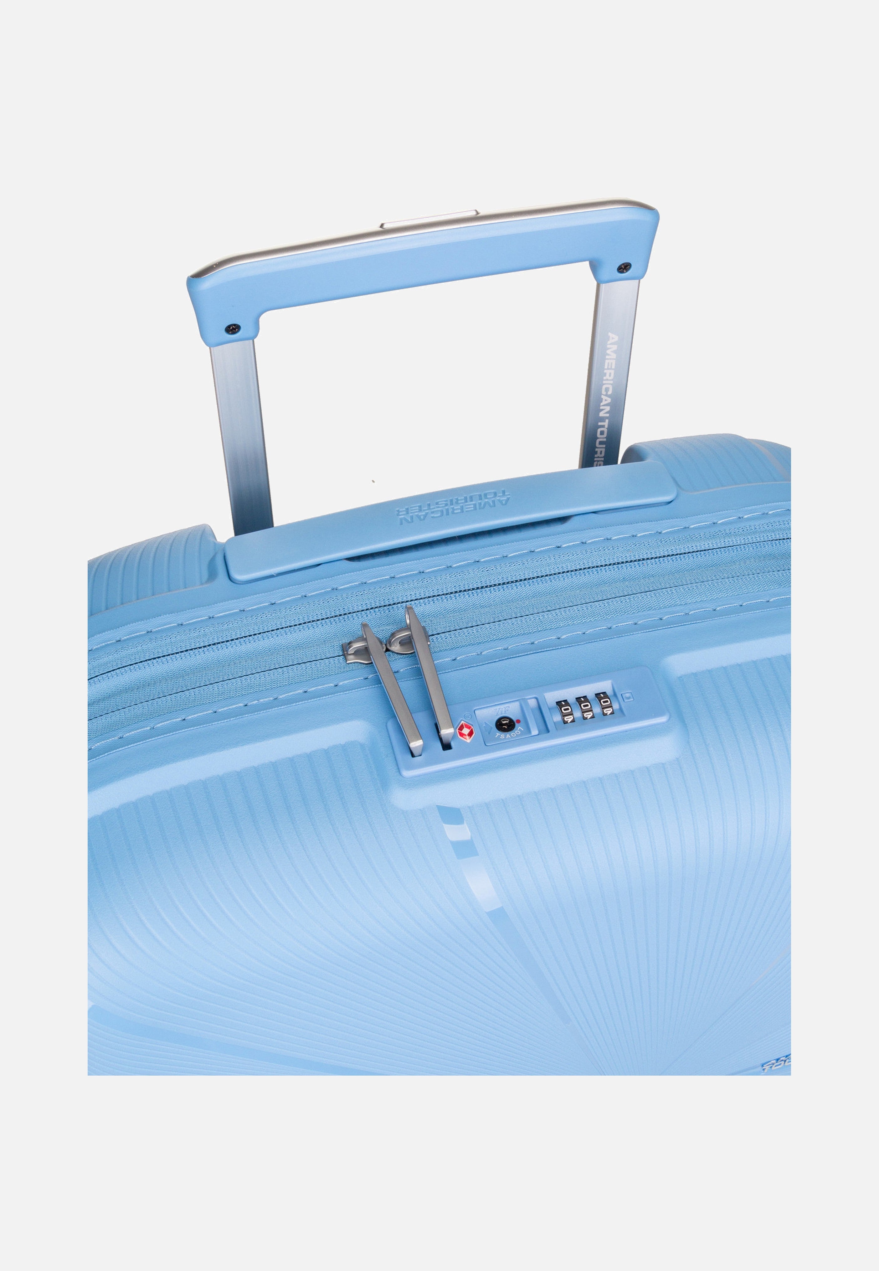American Tourister Starvibe Spinner 55 EXP Tranquil Blue Koffer