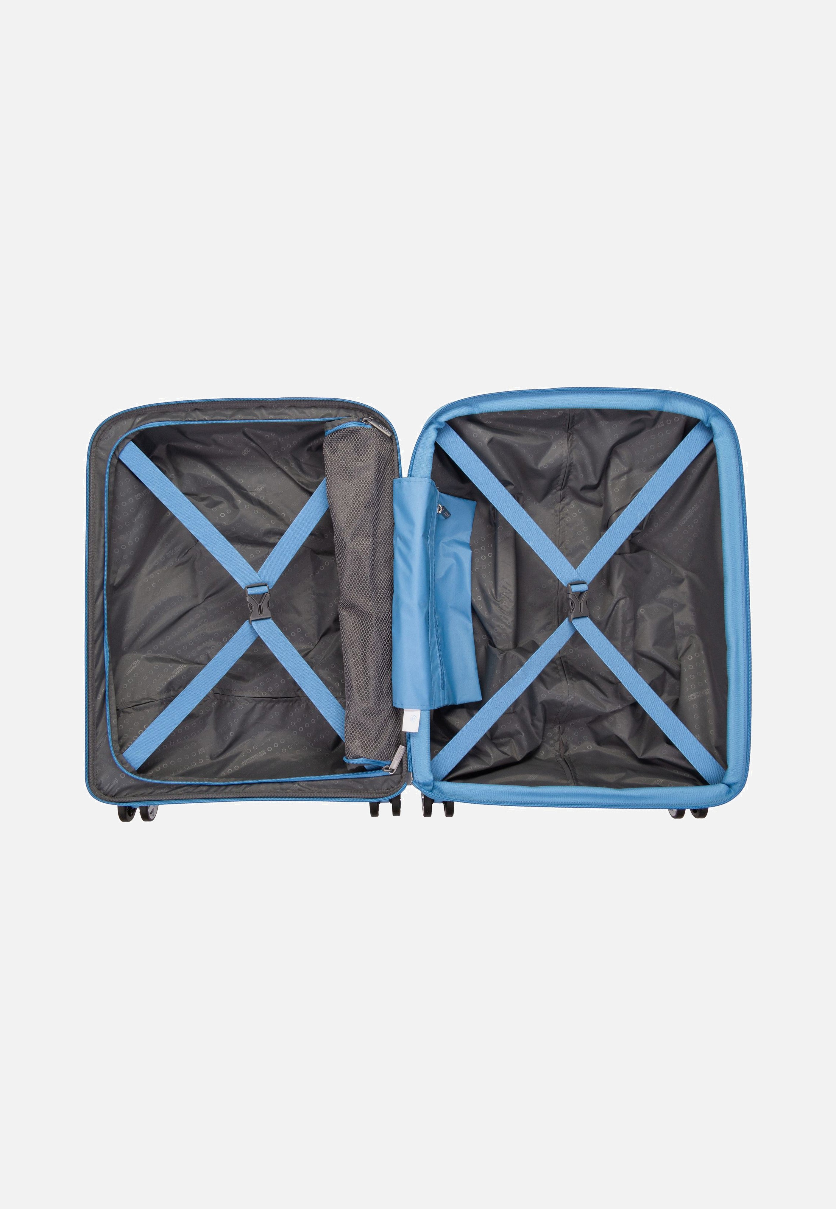 American Tourister Starvibe Spinner 55 EXP Tranquil Blue Koffer