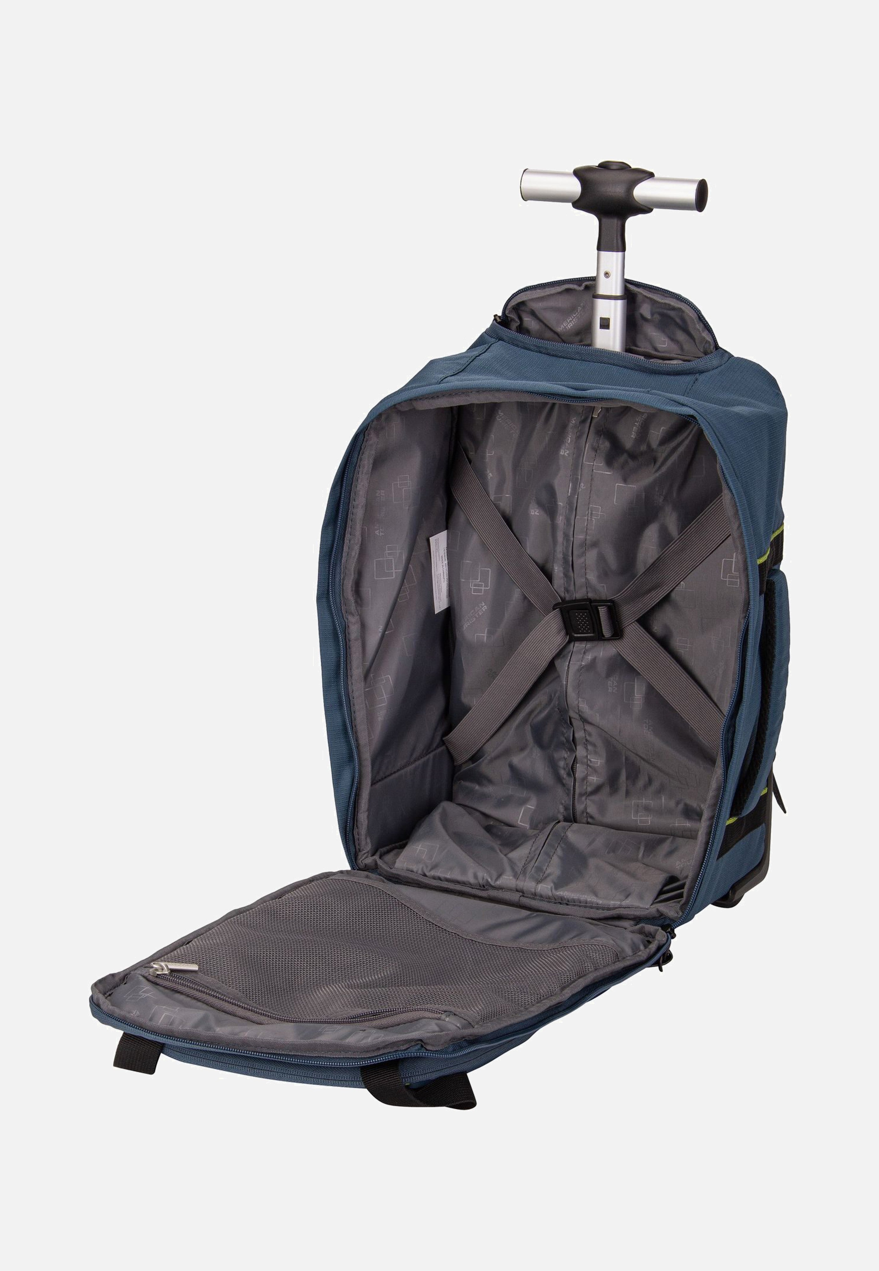 American Tourister Take2Cabin Backpack/WH S Harbor Blue Backpack Trolley