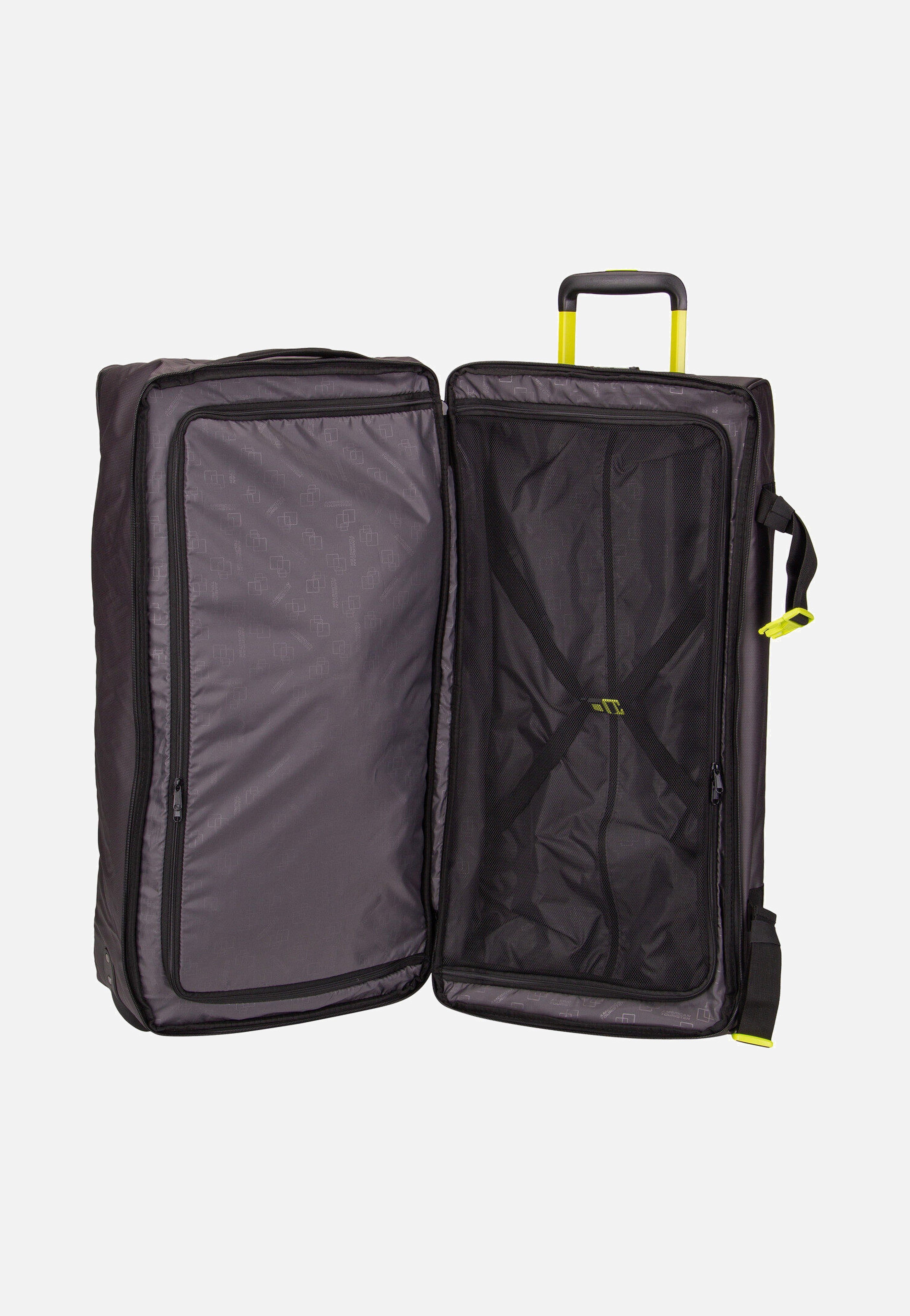 American Tourister Urban Track Duffle L Black/Lime Reisetasche