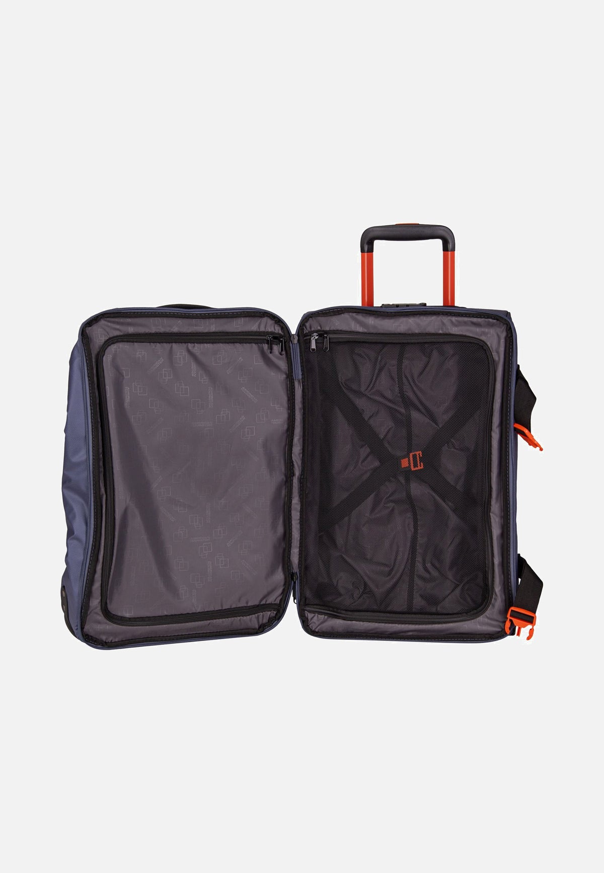 American Tourister Urban Track Duffle S Navy/Orange Reisetasche mit Rollen