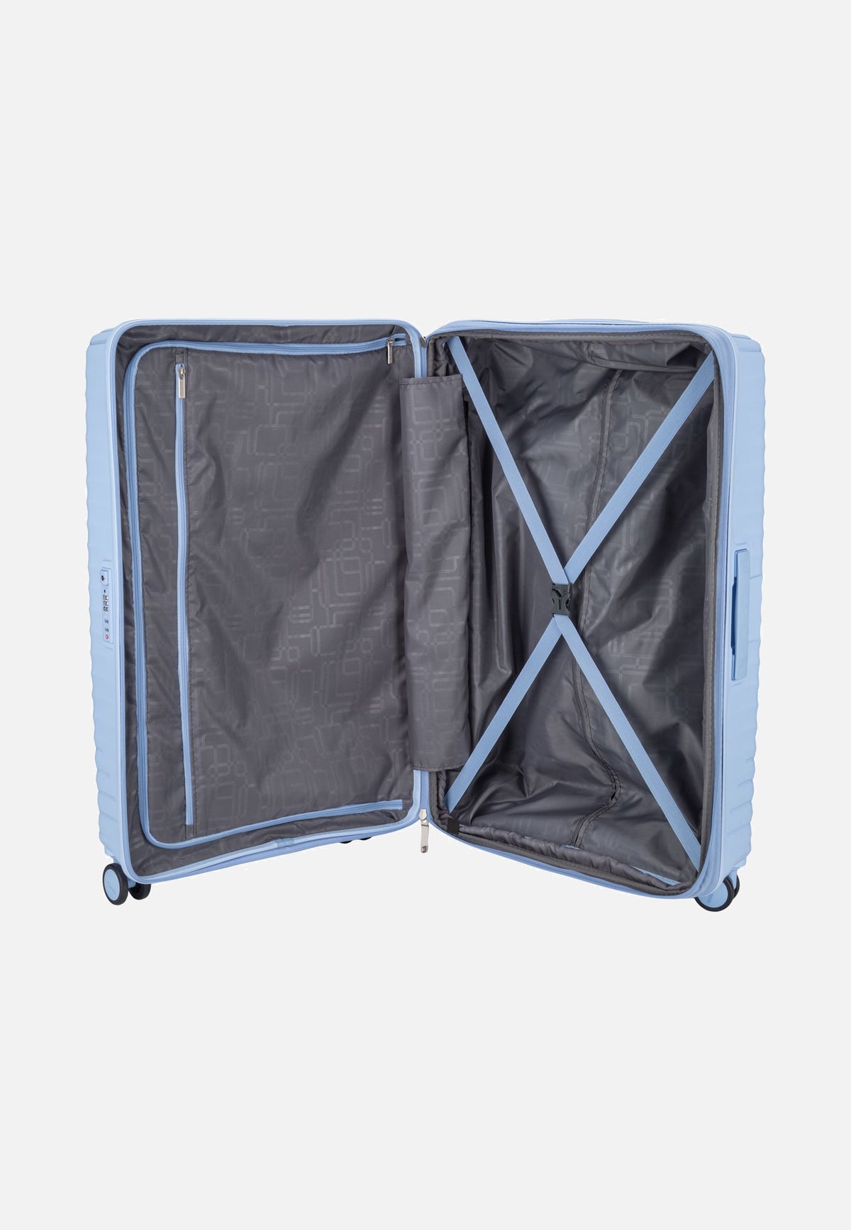 American Tourister Diablast Spinner 78/29 Exp TSA Glacier Blue Koffer