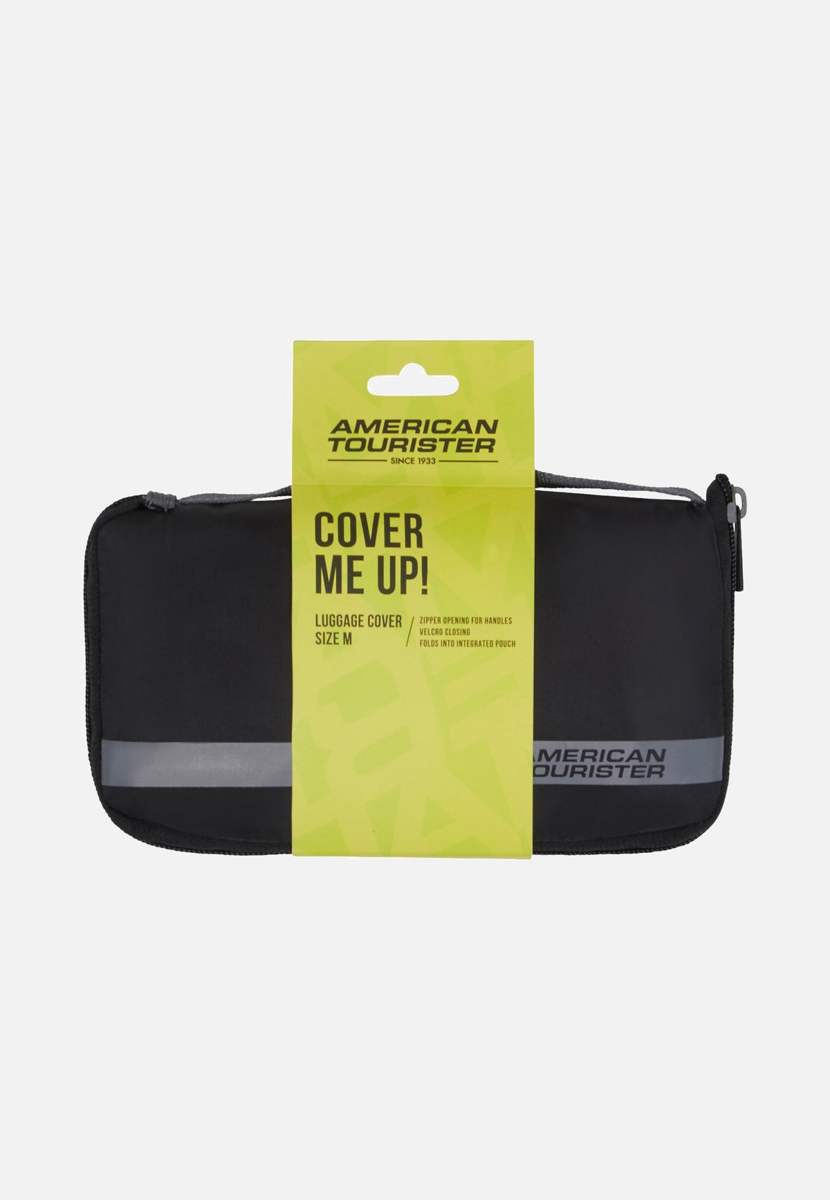 American Tourister Foldable Luggage Cover M Black/Grey Accessories