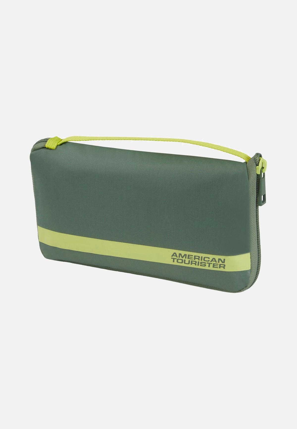 American Tourister Foldable M Olive/Lime Luggage Cover