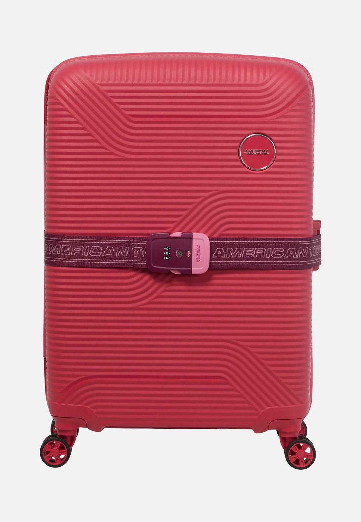 American Tourister Luggage Belt TSA Iced Berry Accessories