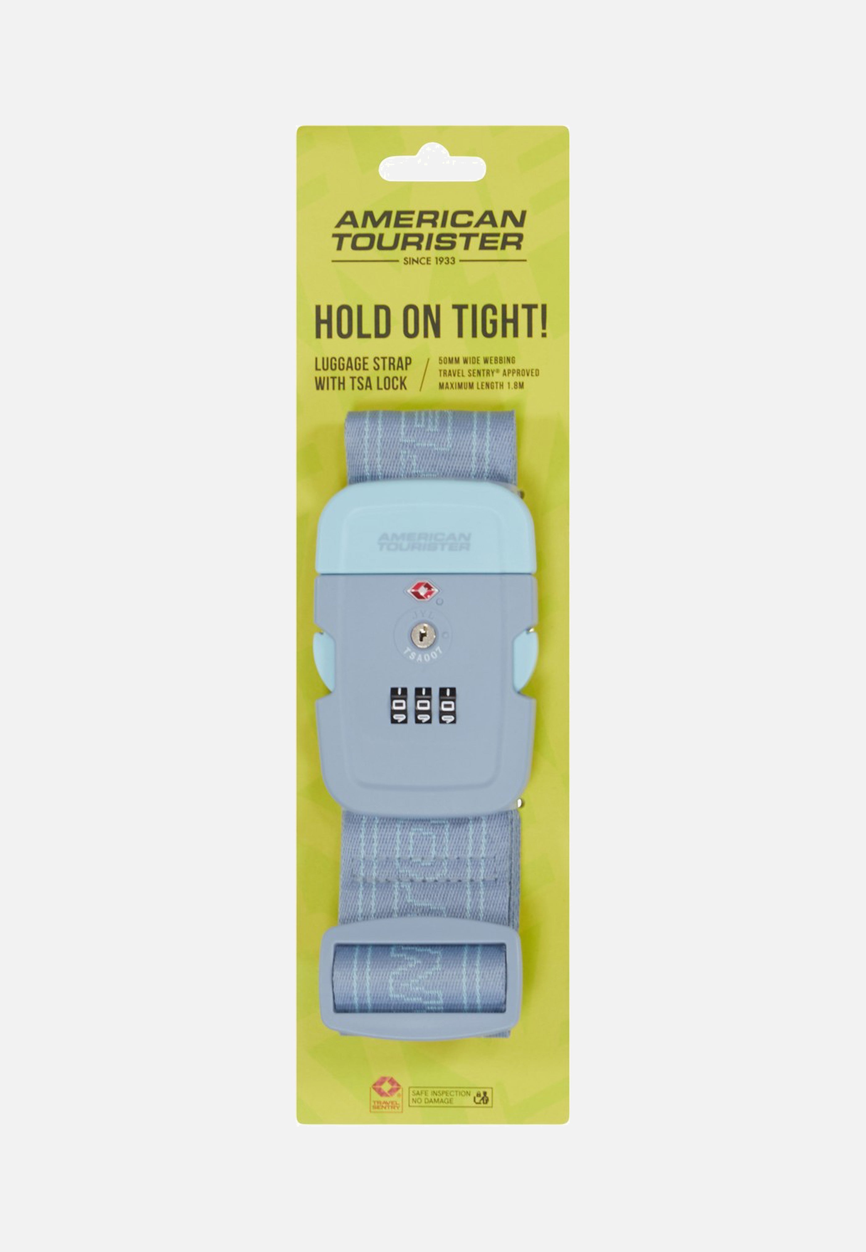 American Tourister Luggage Belt TSA Stone Blue/Blue Accessories