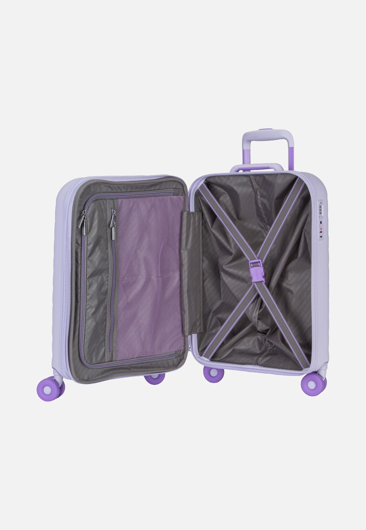 American Tourister Neovibe Spinner 55/20 Exp Fresh Lilac Koffer