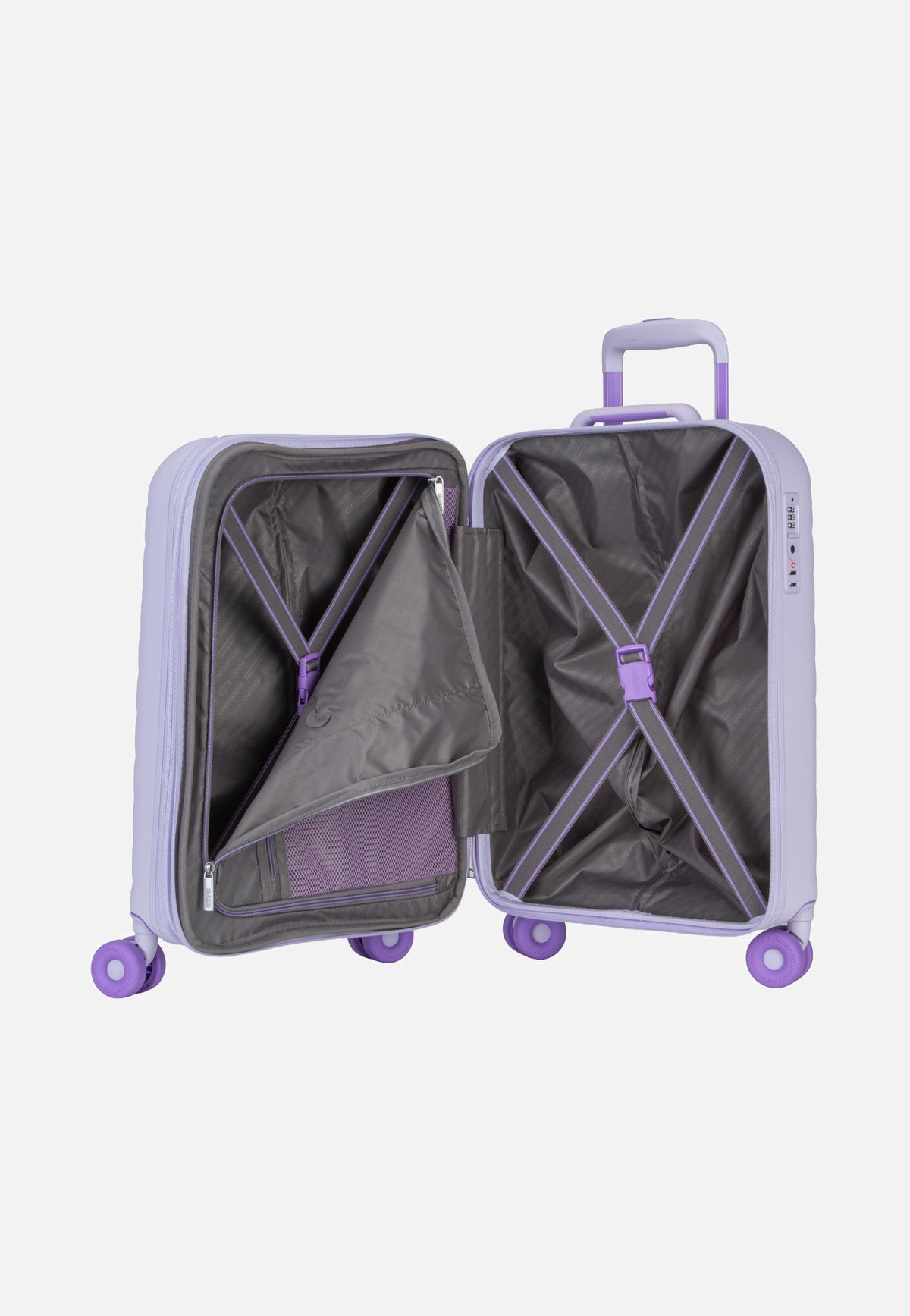 American Tourister Neovibe Spinner 55/20 Exp Fresh Lilac Koffer