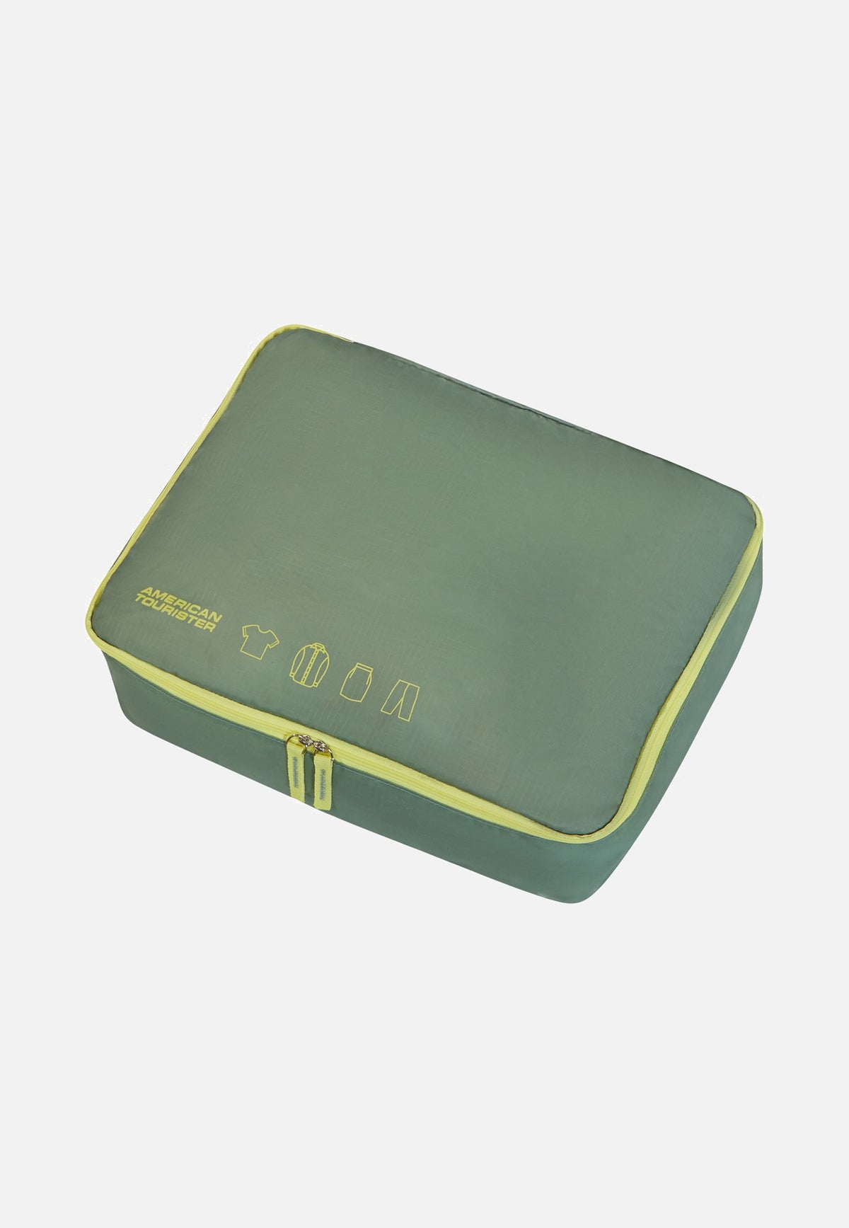 American Tourister Packing Organizers 5Pcs Olive/Lime Packing Organizers