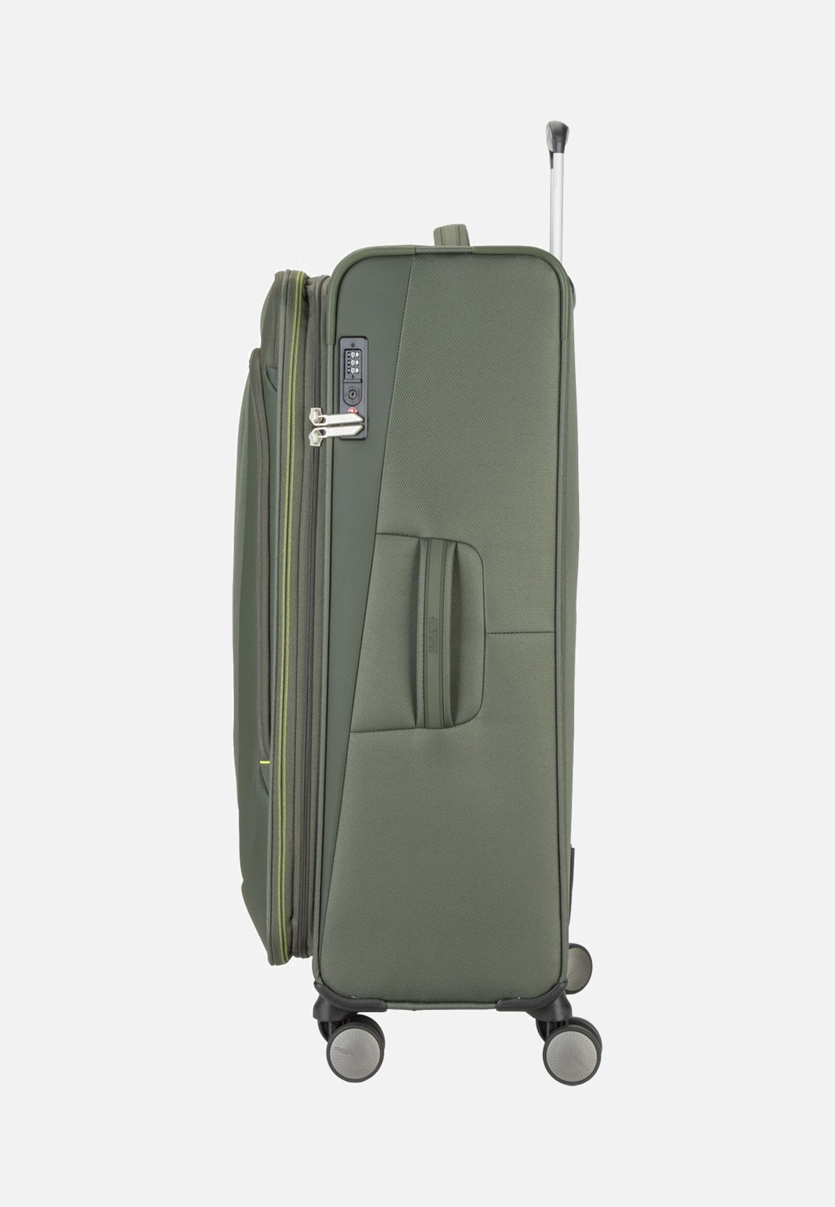 American Tourister Wanderlite Spinner L Exp Dark Khaki Koffer