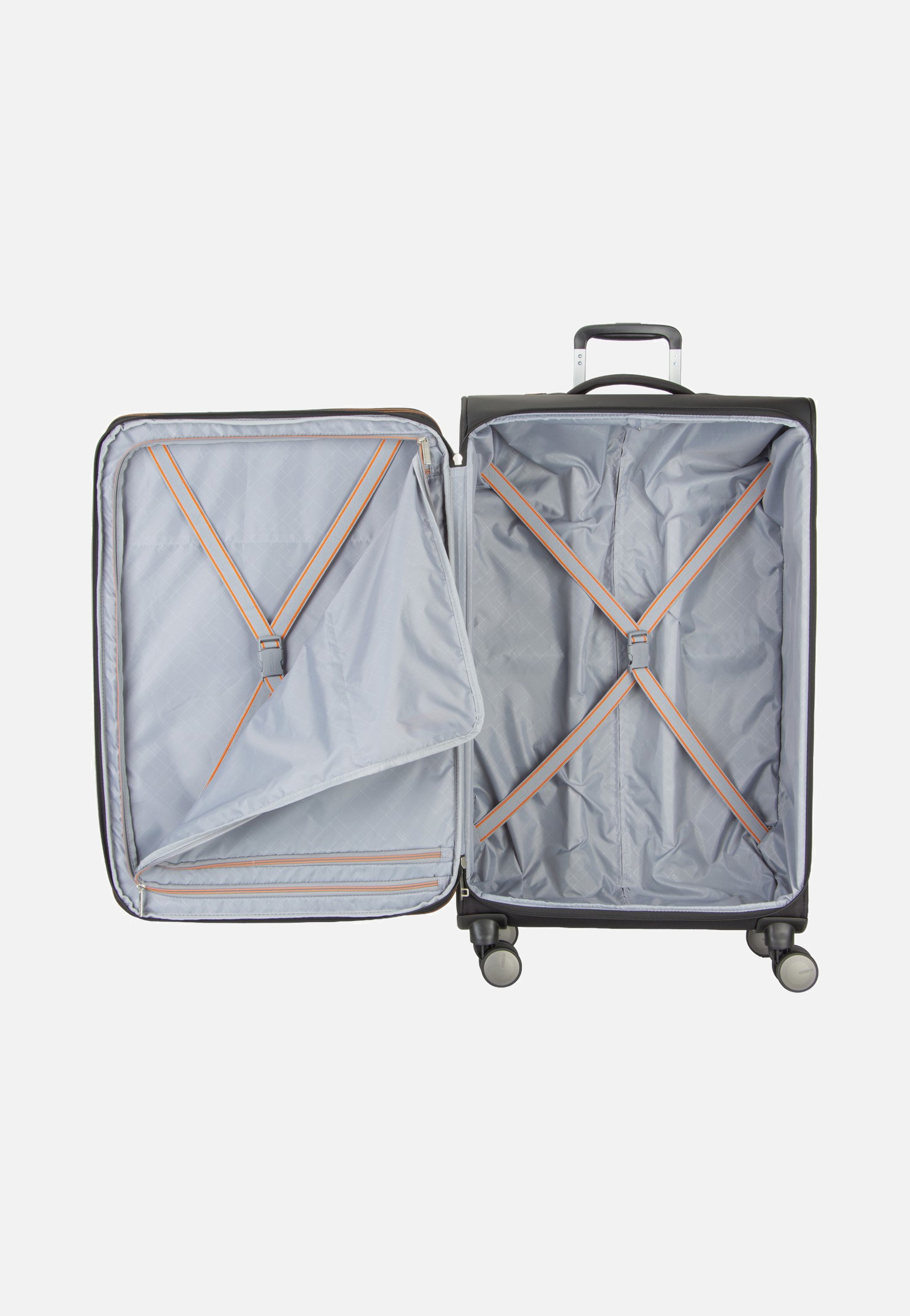American Tourister Wanderlite Spinner L Exp Shadow Black Koffer