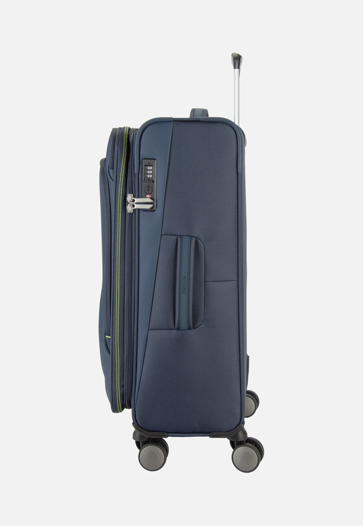 American Tourister Wanderlite Spinner M Exp Dark Navy Koffer