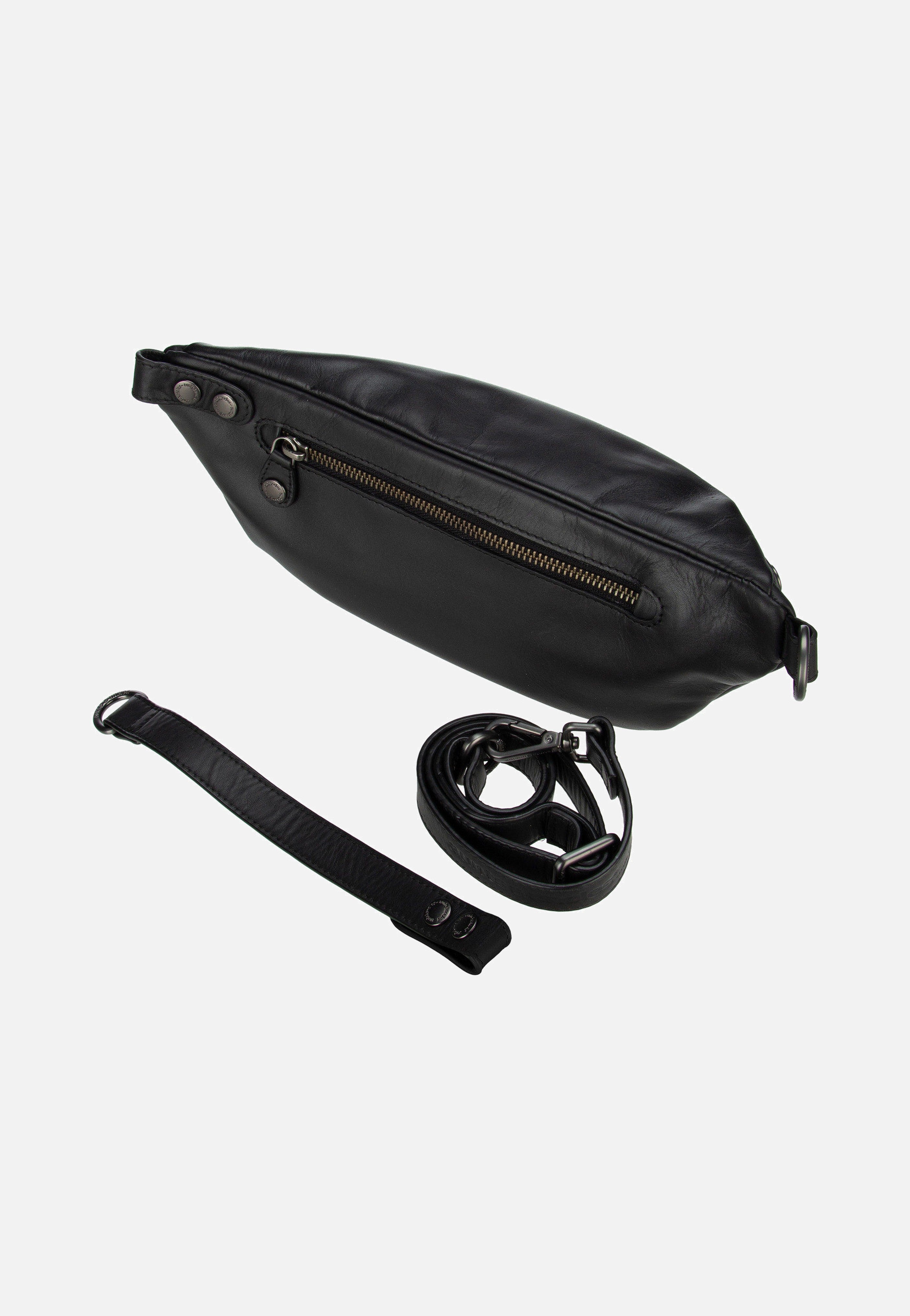 aunts & uncles Bilberry Jet Black Bauchtasche