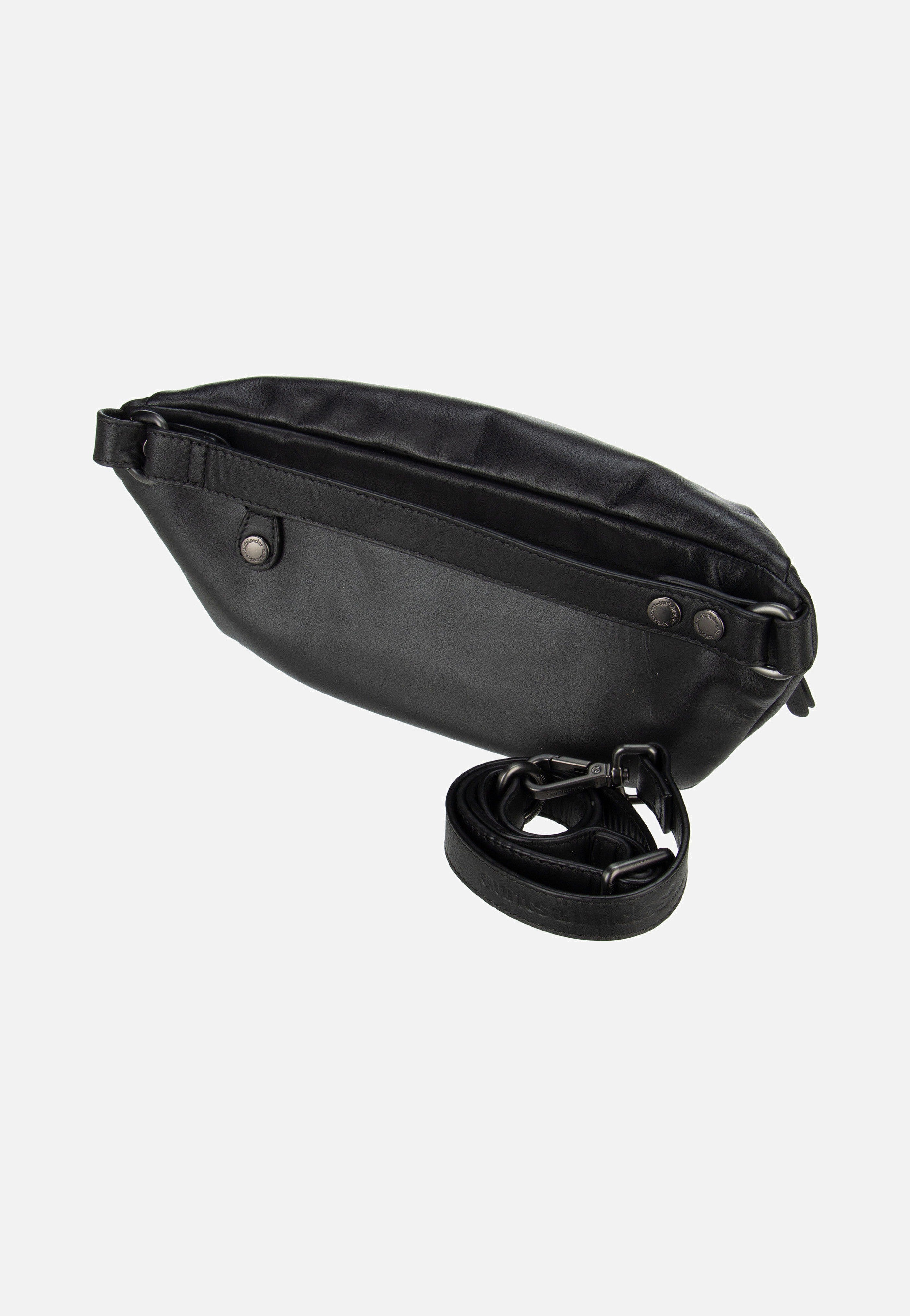 aunts & uncles Bilberry Jet Black Bauchtasche