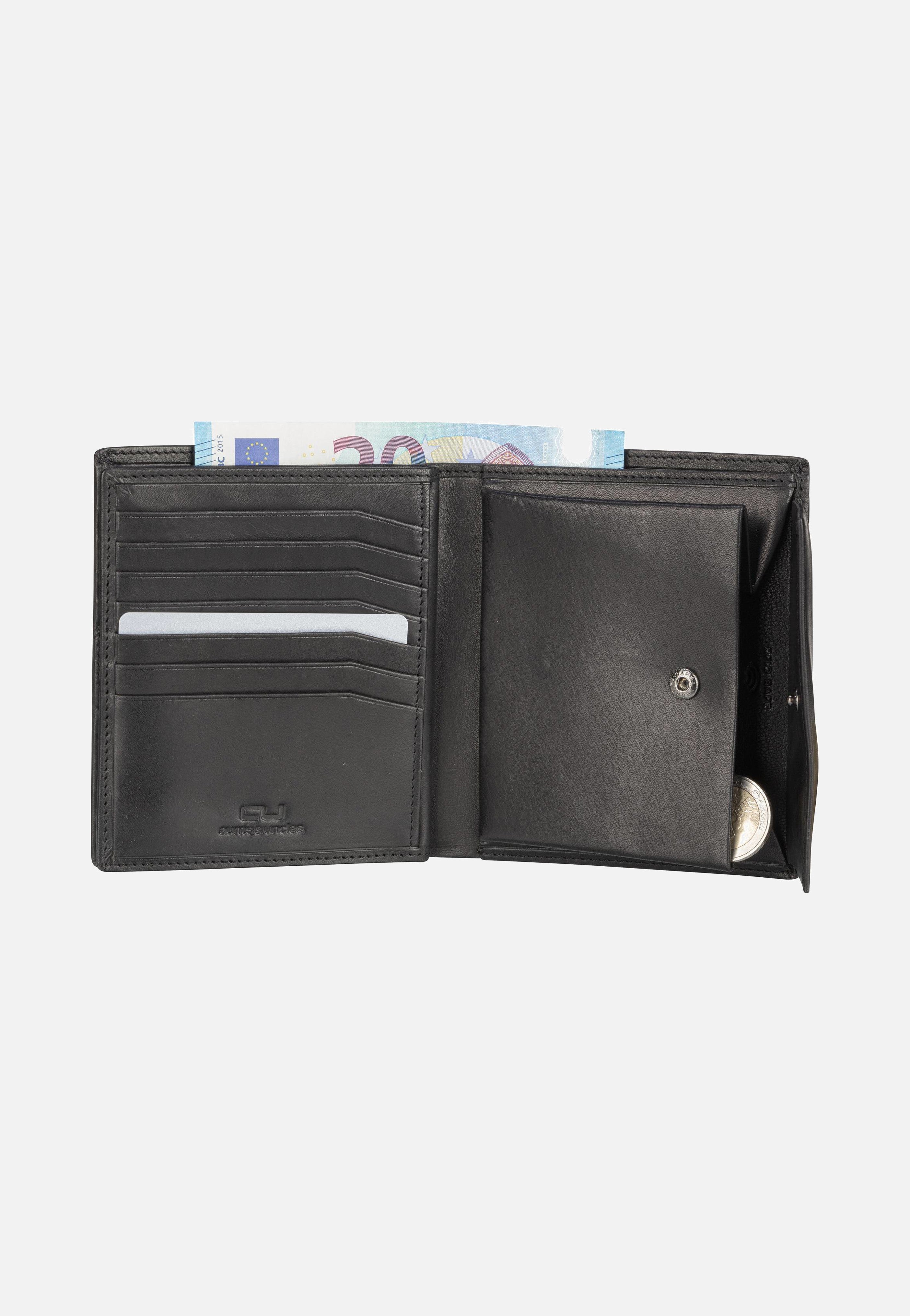 aunts & uncles Fjell Black Portemonnaie