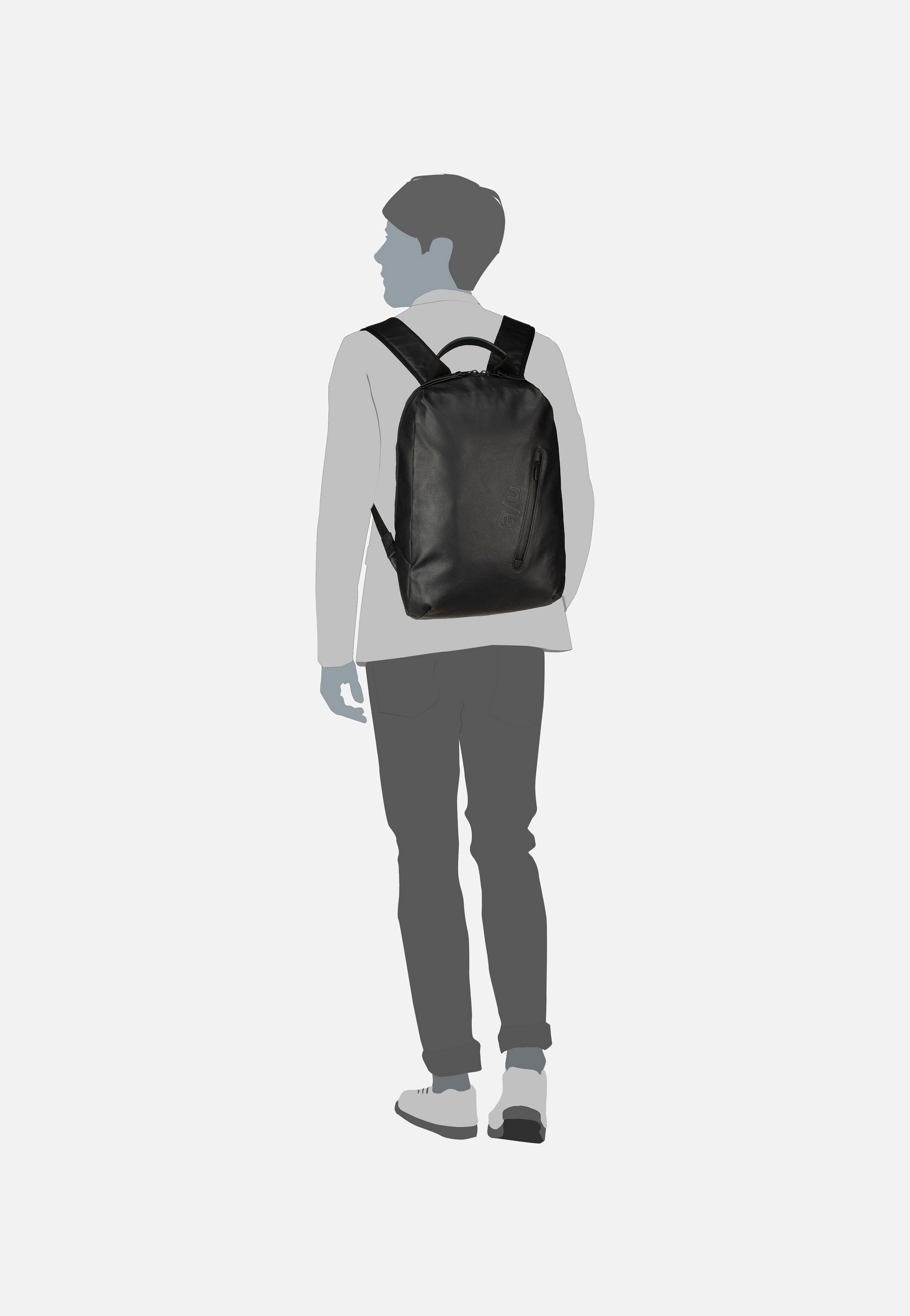 aunts & uncles Kumotsu RE Black Rucksack