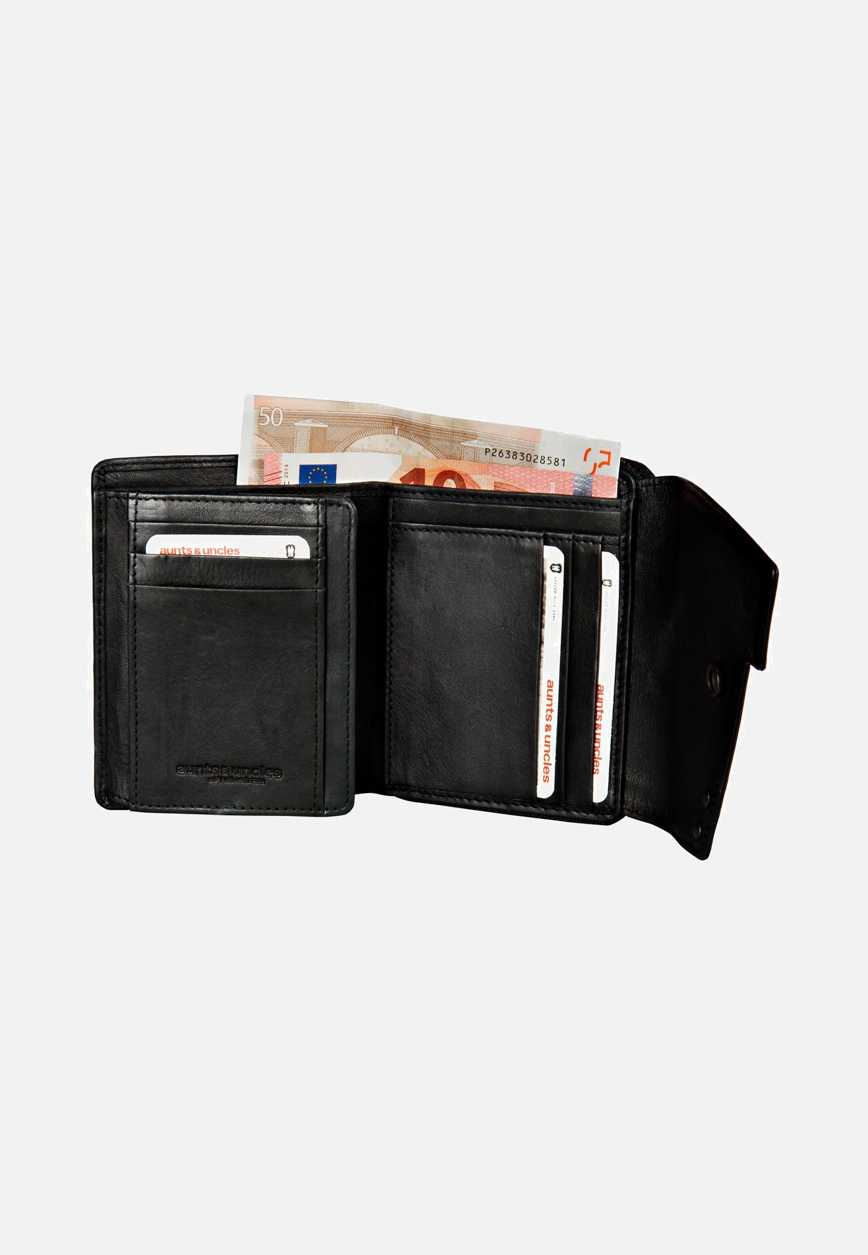 aunts & uncles Lotta Ladies Purse Black Smoke Portemonnaie