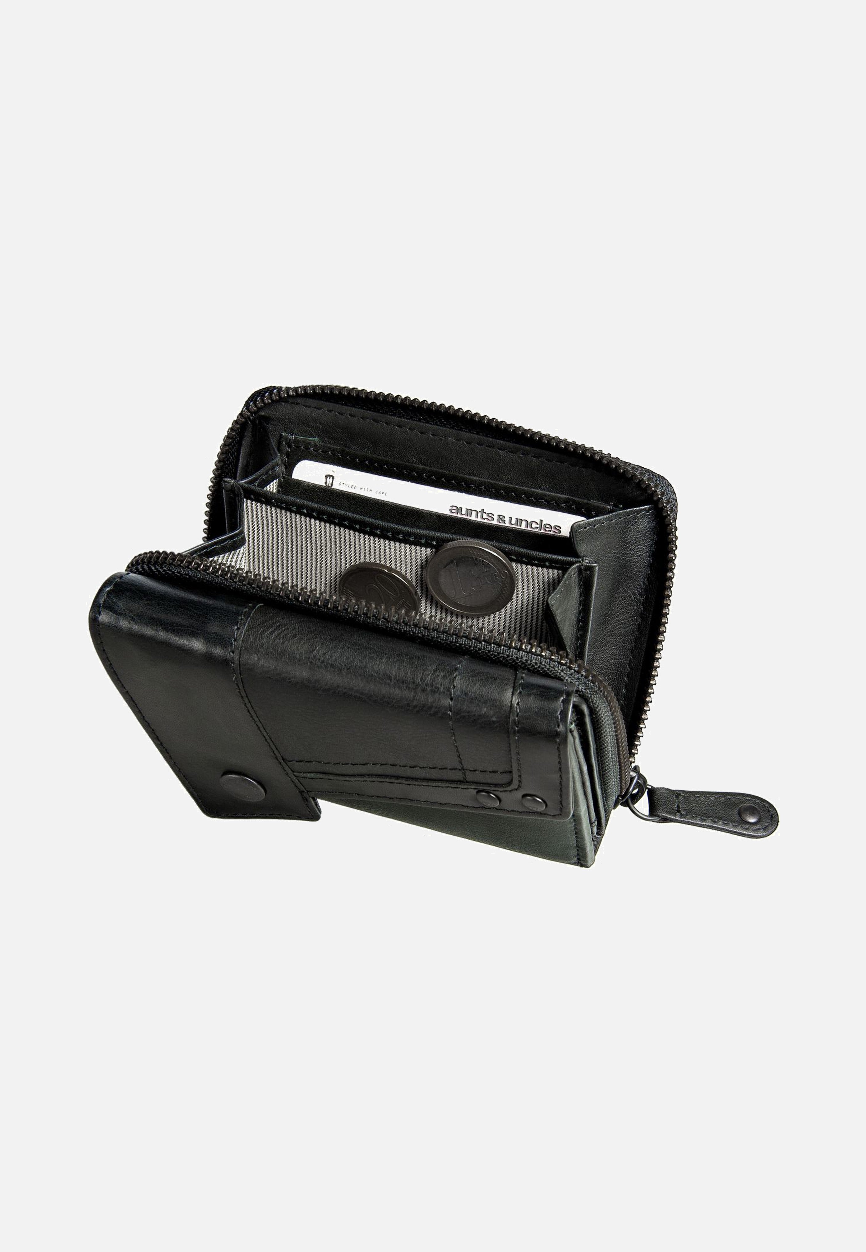 aunts & uncles Lotta Ladies Purse Black Smoke Portemonnaie