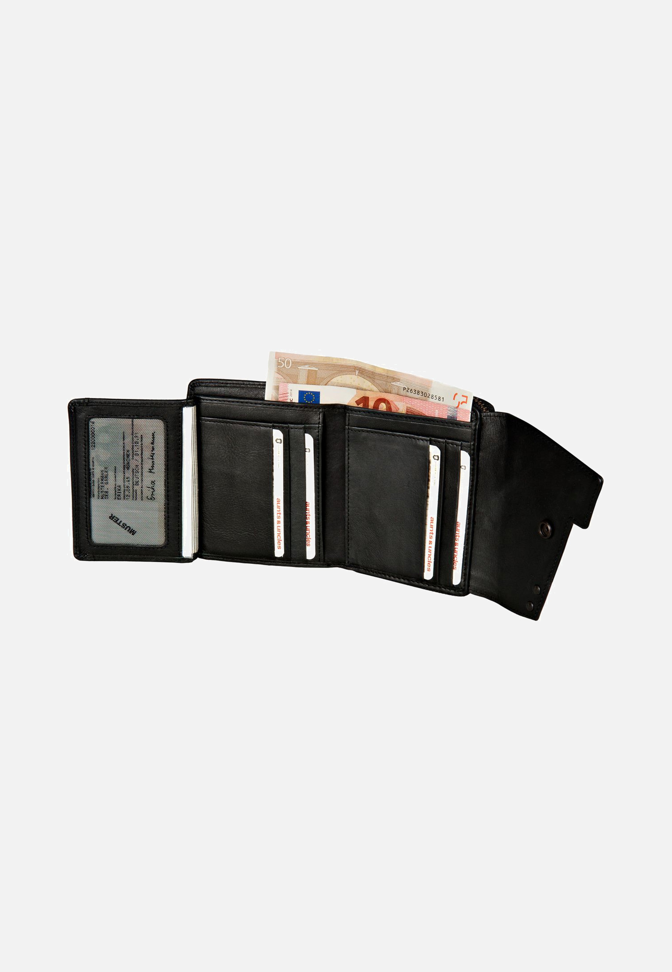 aunts & uncles Lotta Ladies Purse Black Smoke Portemonnaie