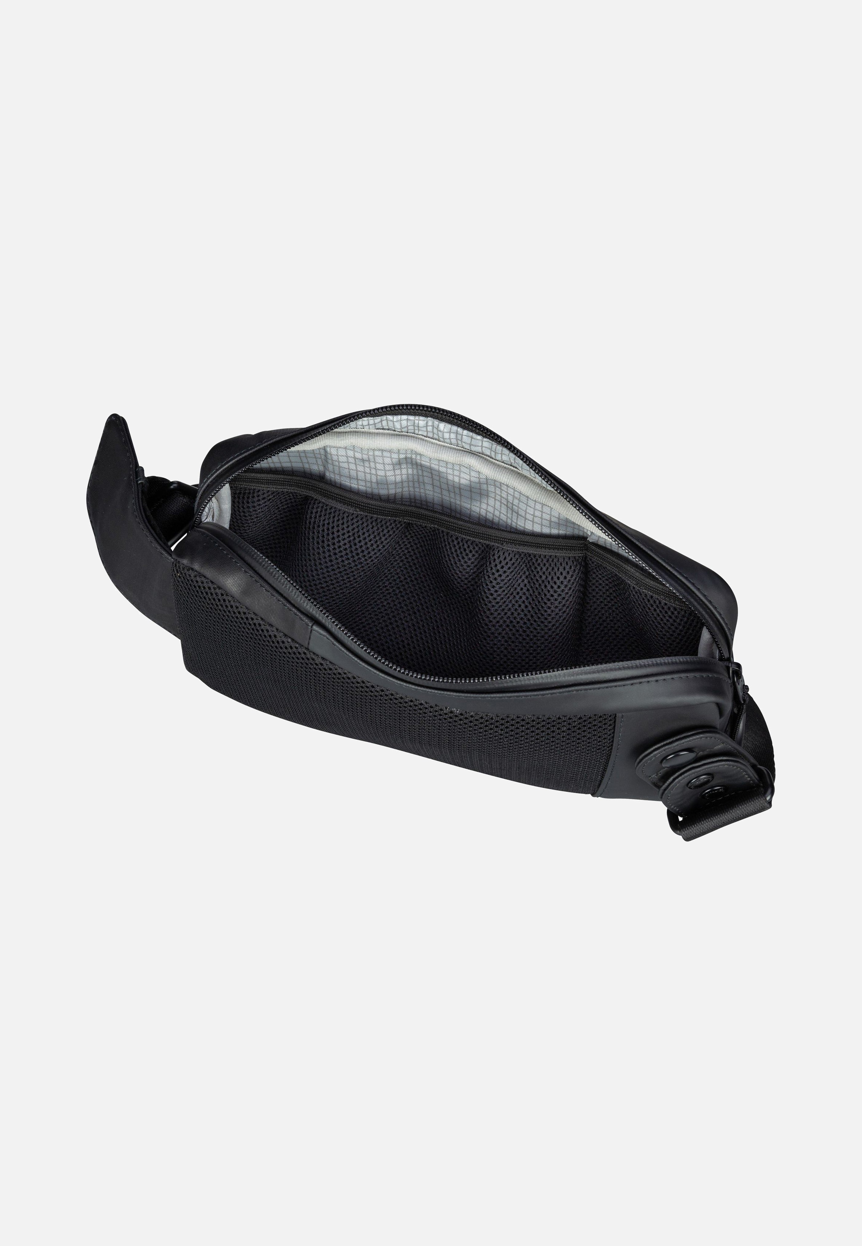 aunts & uncles Mito Nishi Anthracite Black Bauchtasche