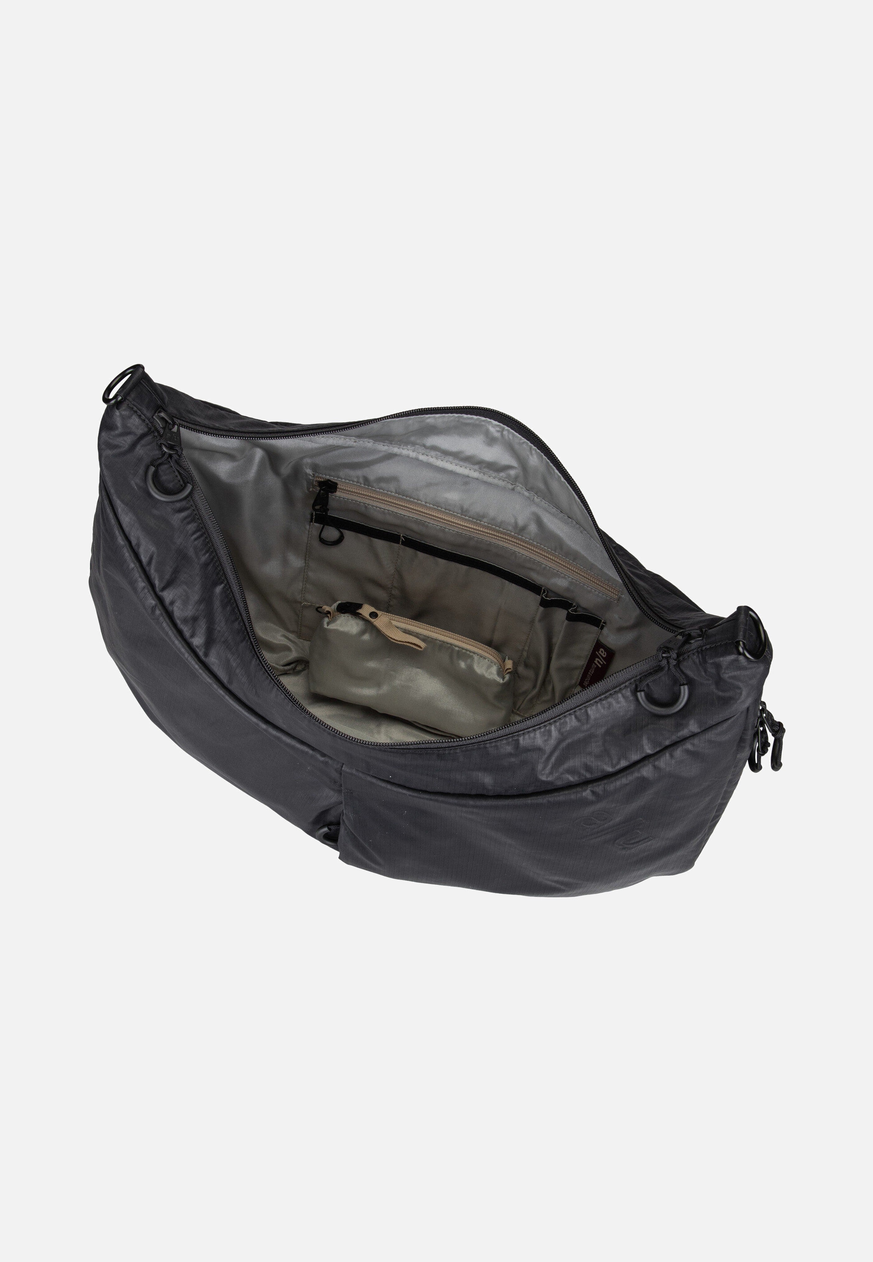 aunts & uncles Miyagawa Black Hobo Bag