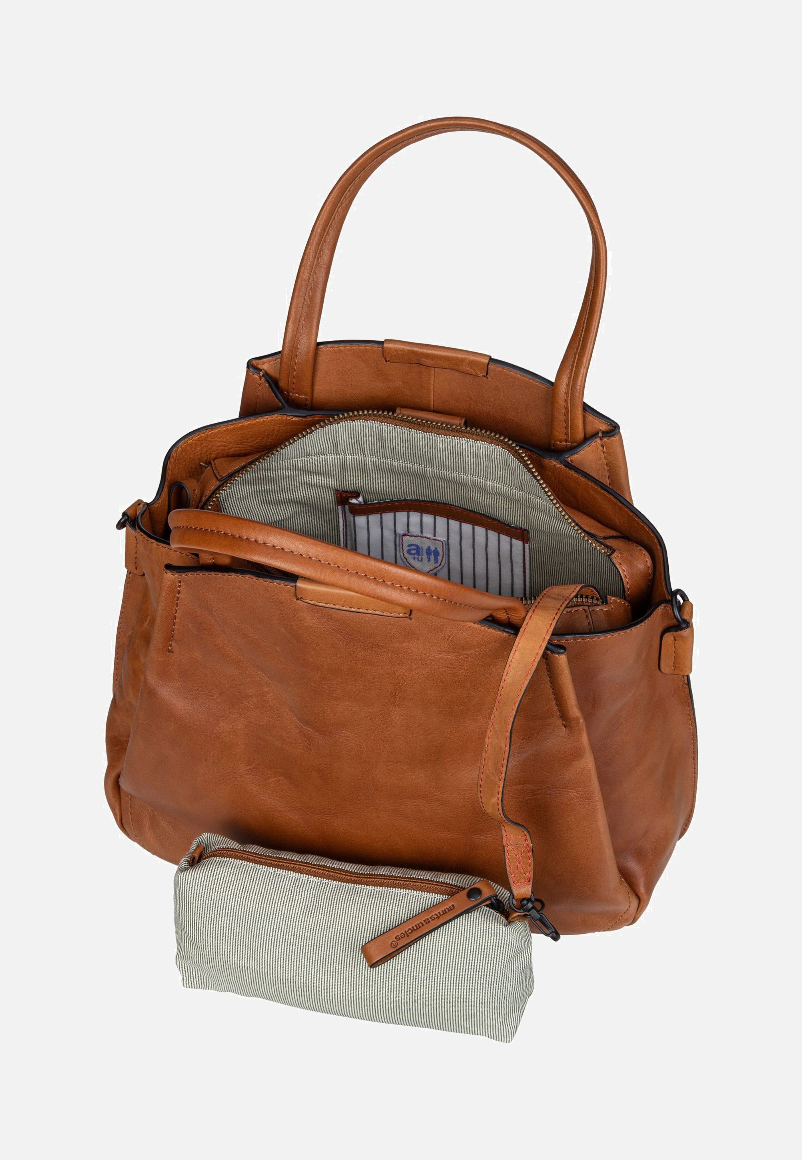 aunts & uncles Mrs. Chiffon Pie Caramel Handle Bag