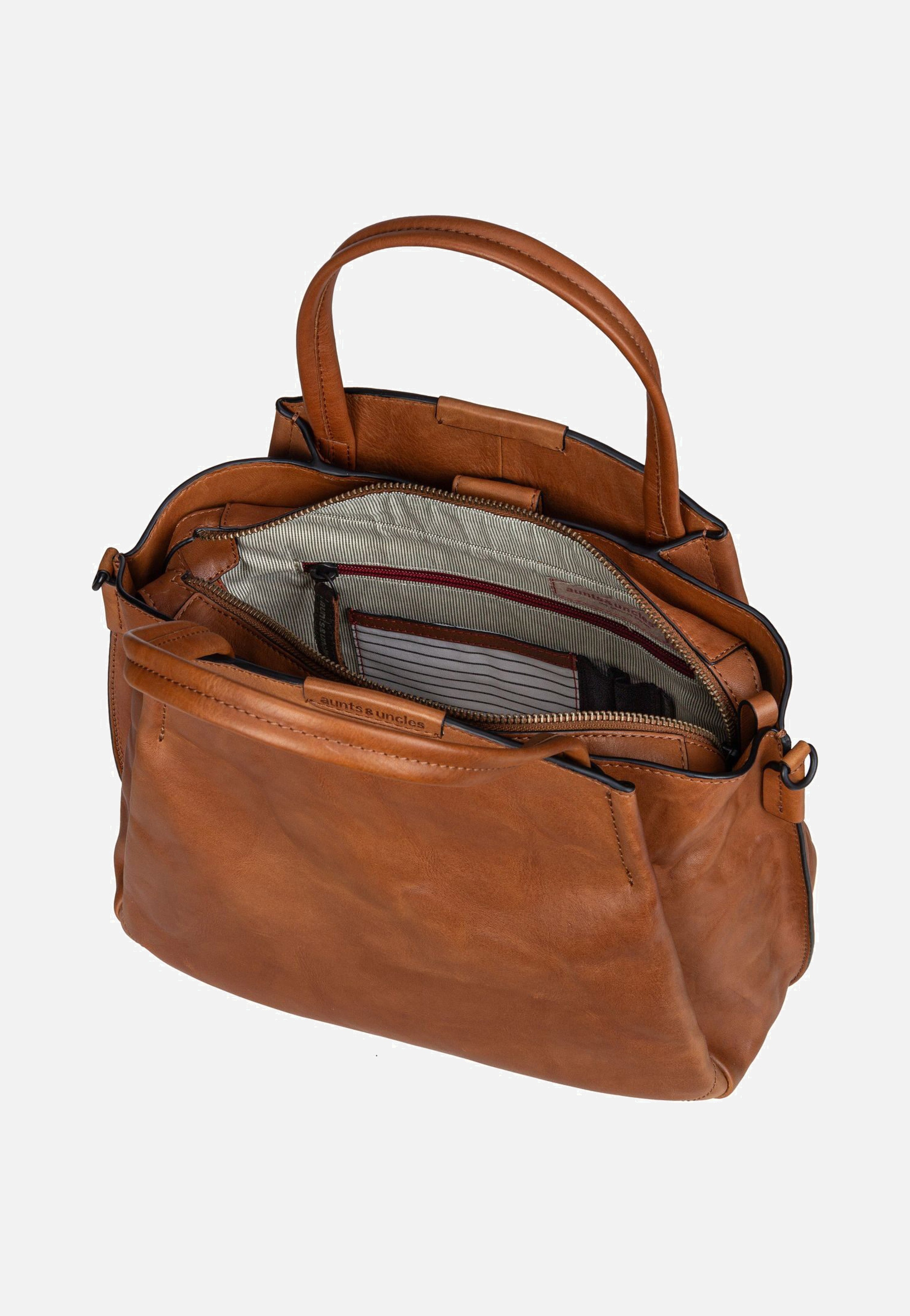 aunts & uncles Mrs. Chiffon Pie Caramel Handle Bag